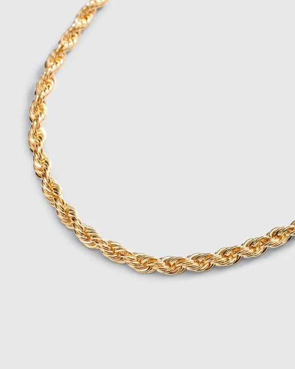 3mm Rope Chain in 18k Gold Fill - Image 3