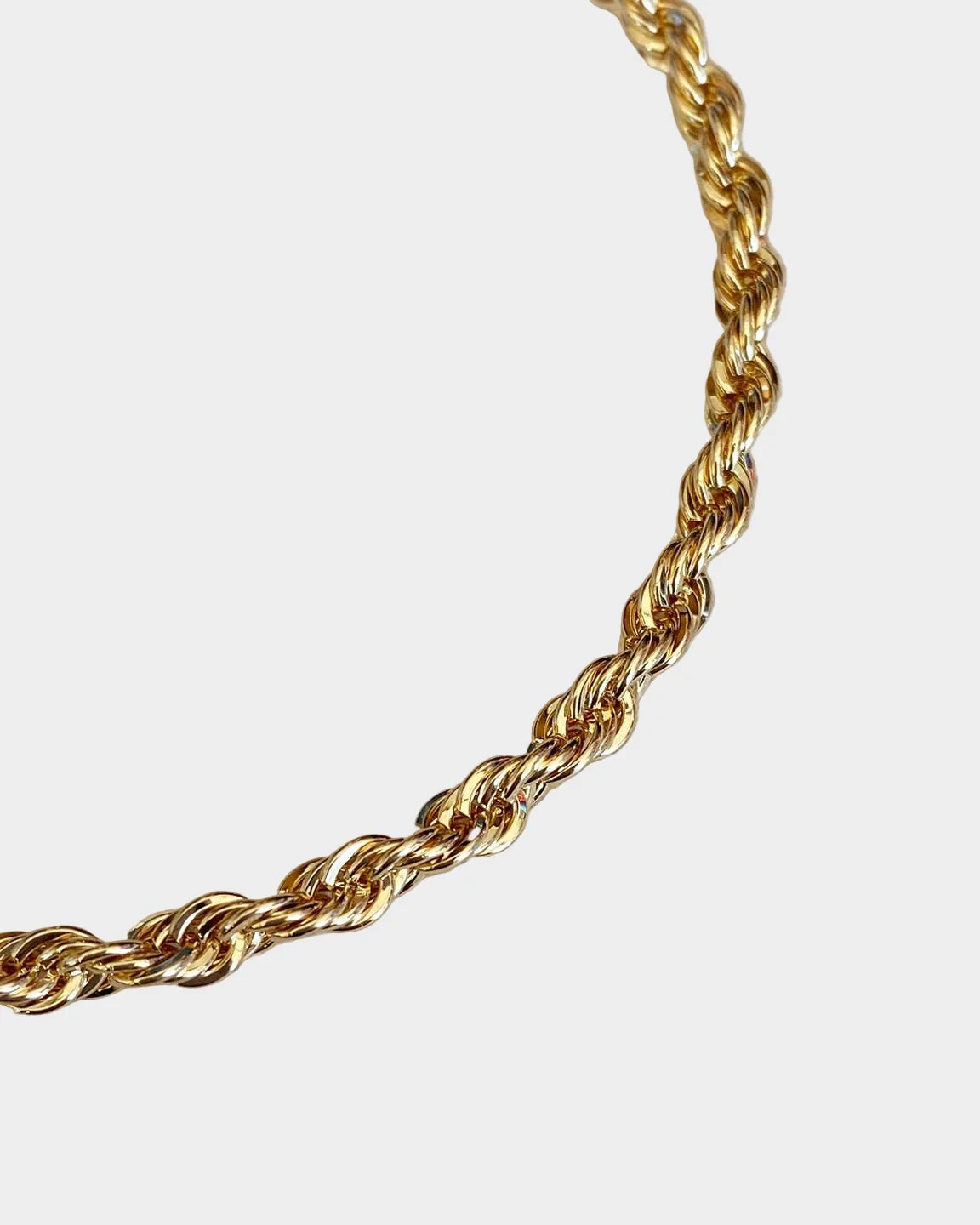 3mm Rope Bracelet in 18k Gold Fill - Image 2