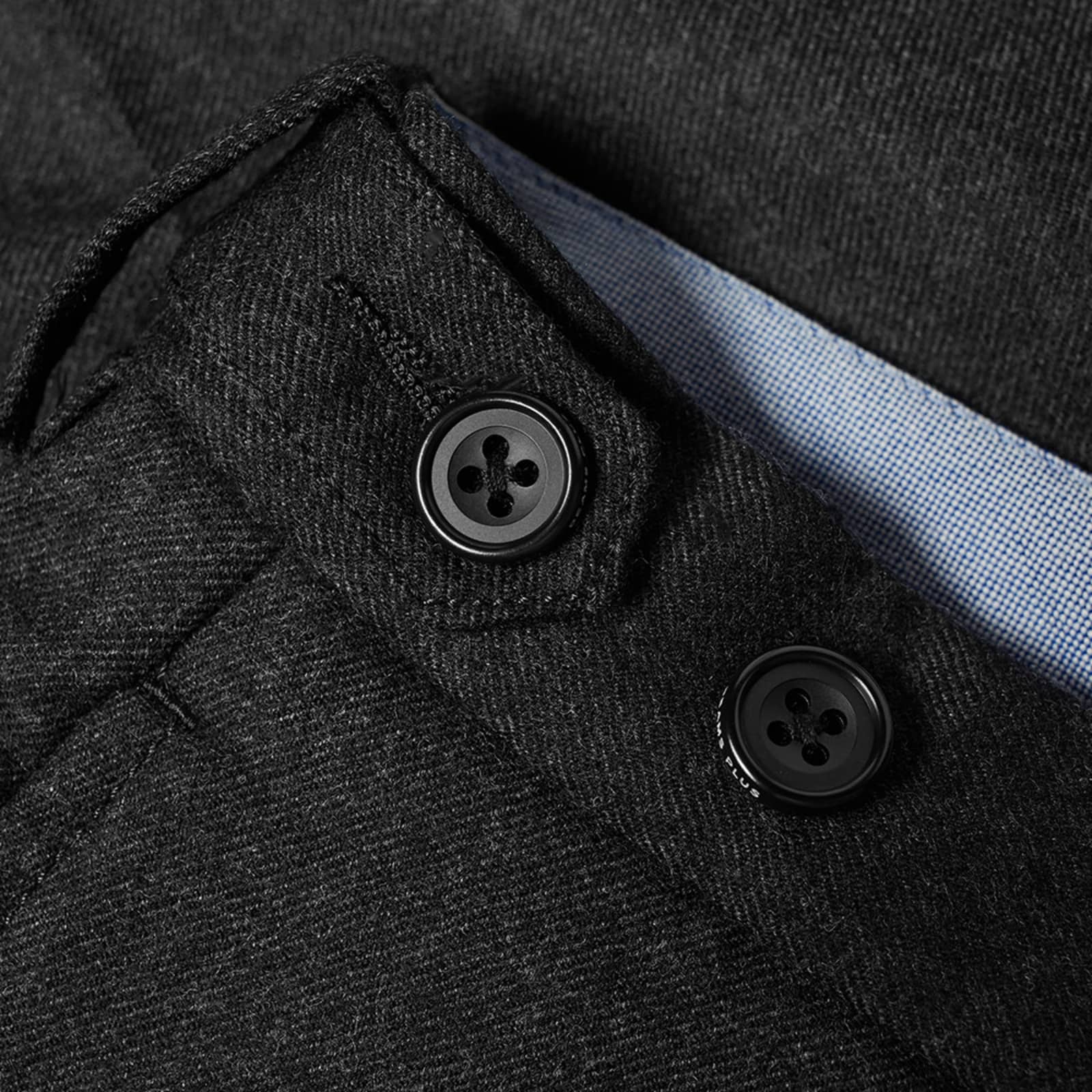9/10 Flannel Pant in Charcoal - Image 5