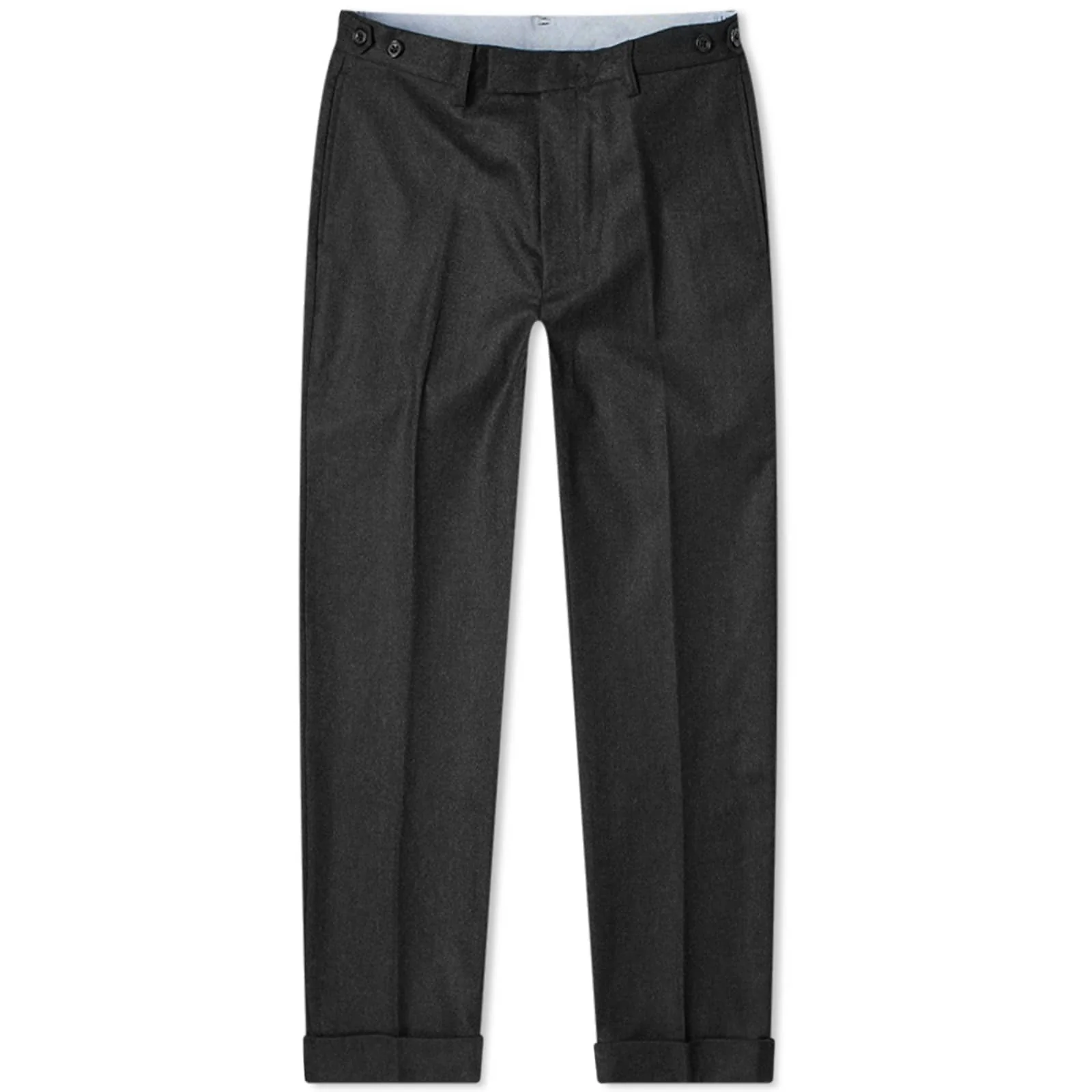 9/10 Flannel Pant in Charcoal - Image 6