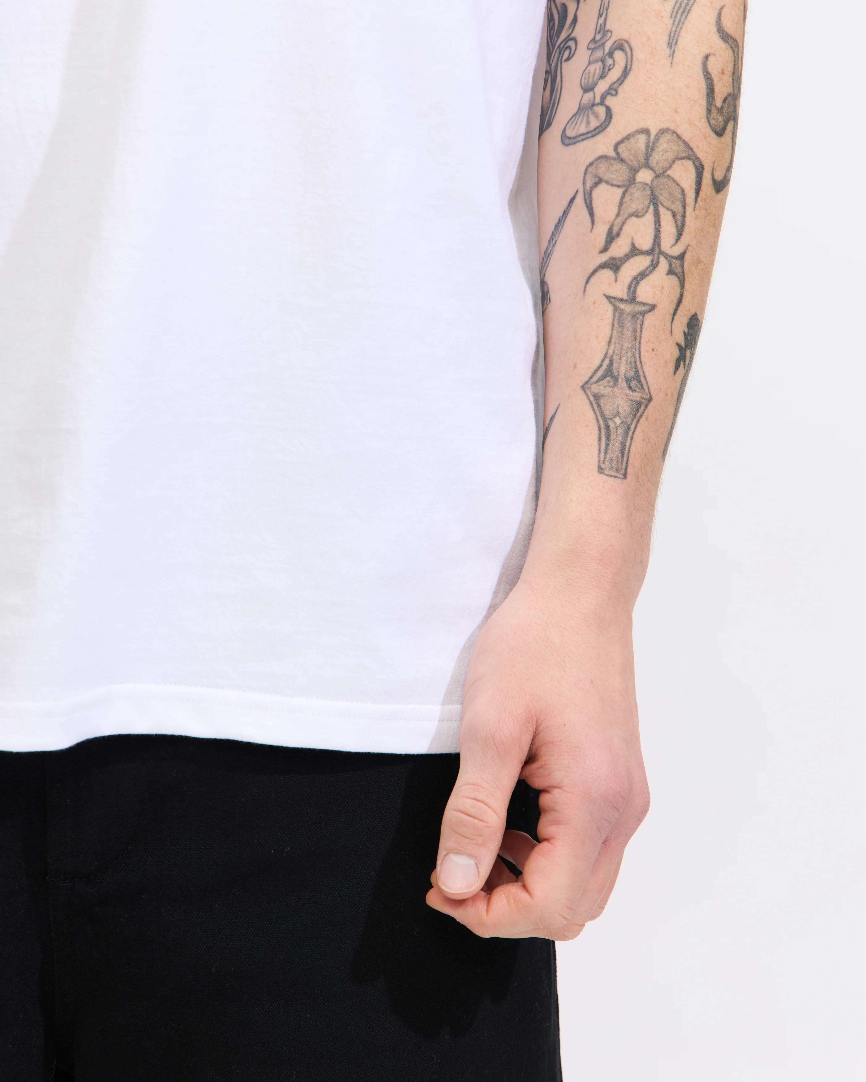 2 Pack Pocket Tee in White - Image 3