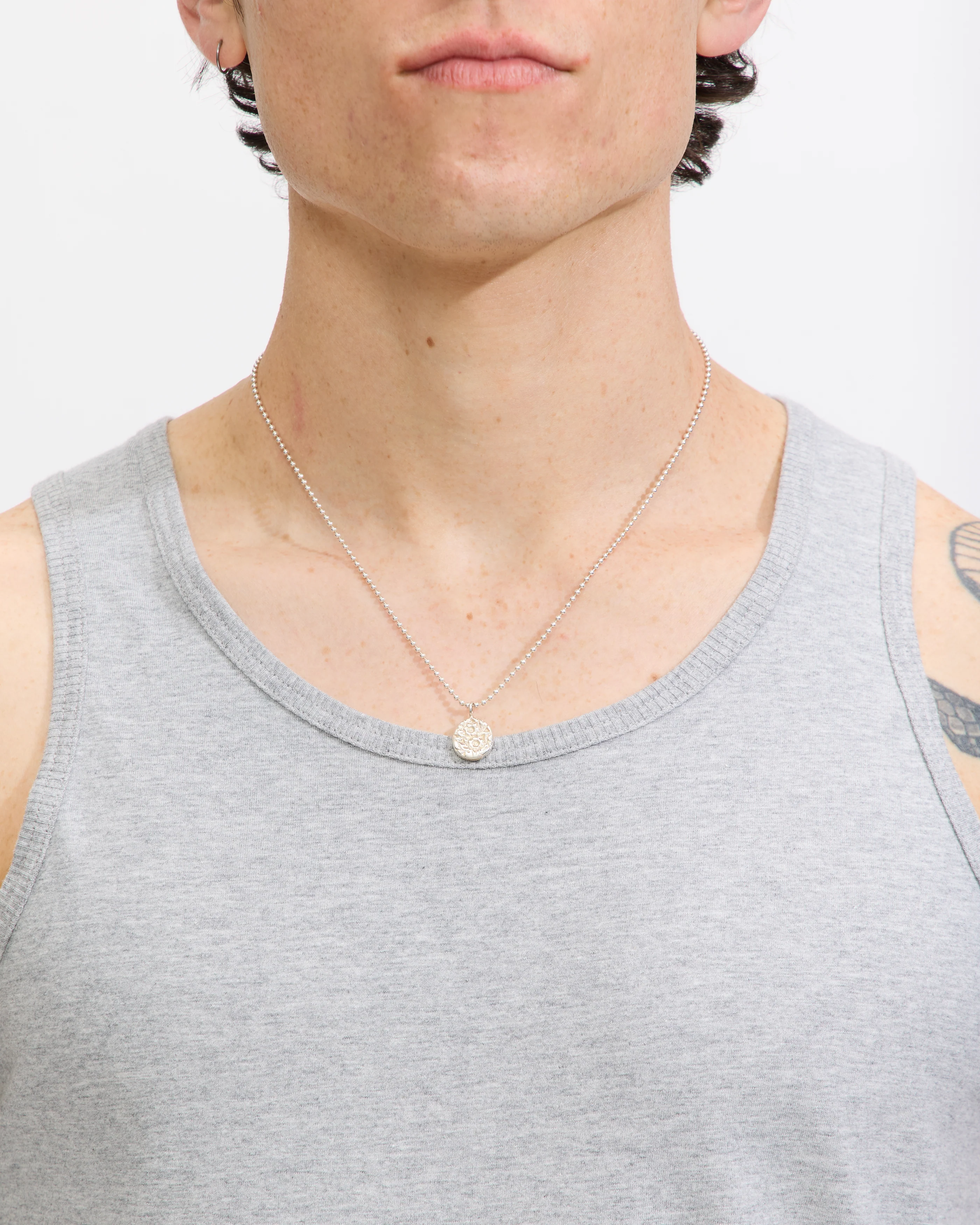 2 Pack Tank Top in White/Grey - Image 5