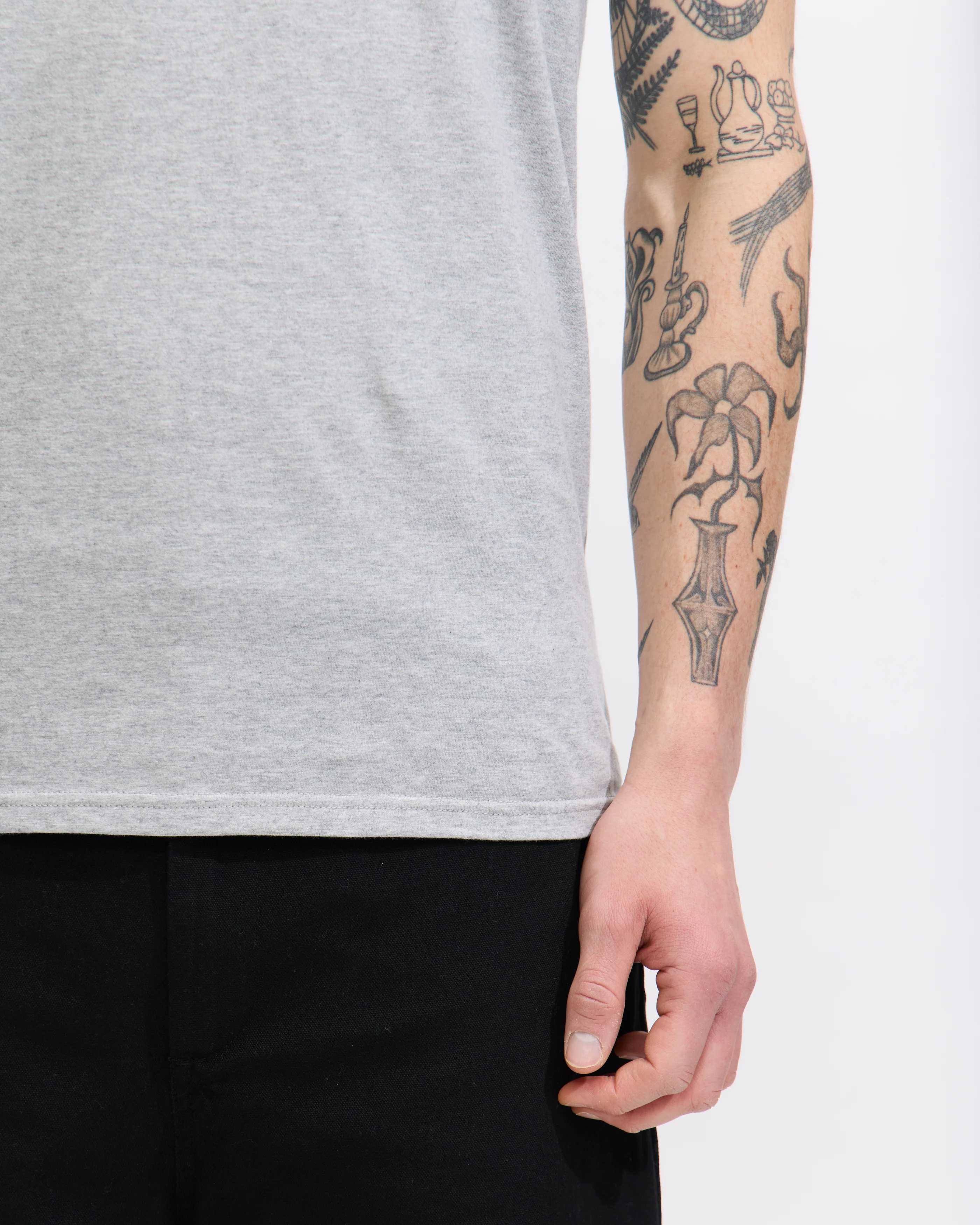 2 Pack Tank Top in White/Grey - Image 6