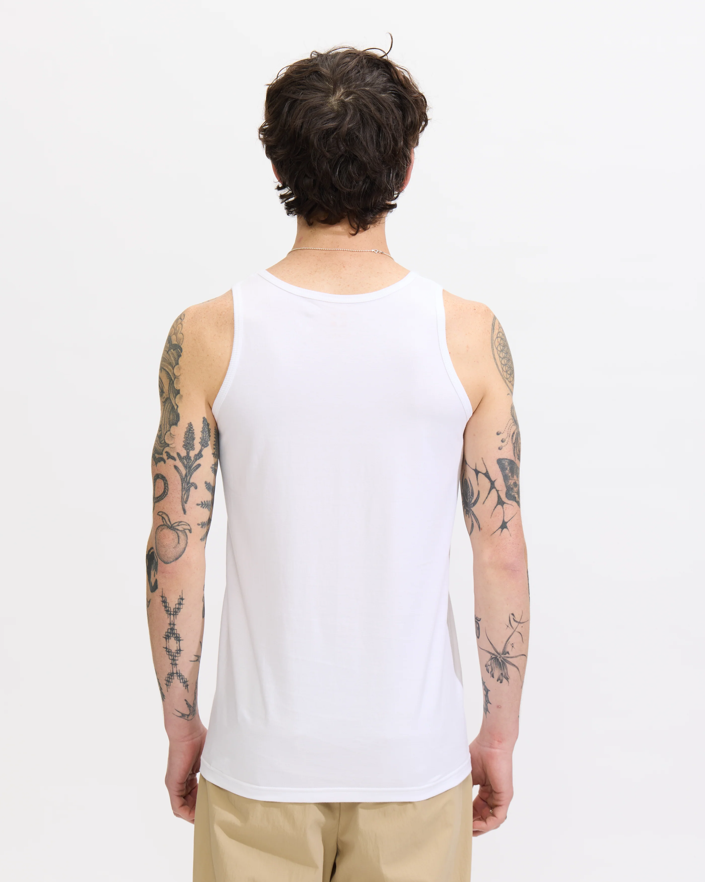 2 Pack Tank Top in White/Grey - Image 9