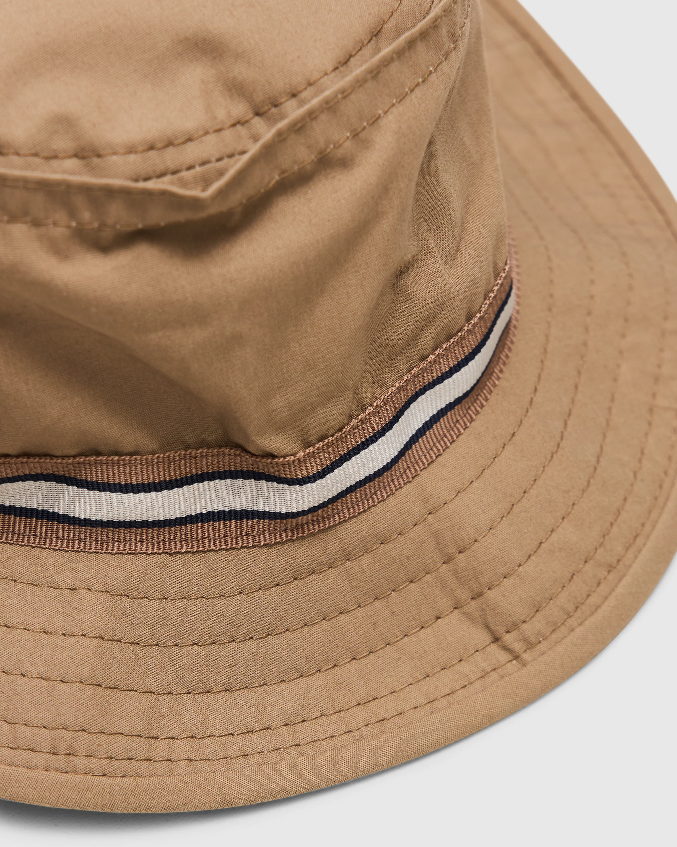 Bucket Hat High Density Cotton in Beige - Image 3