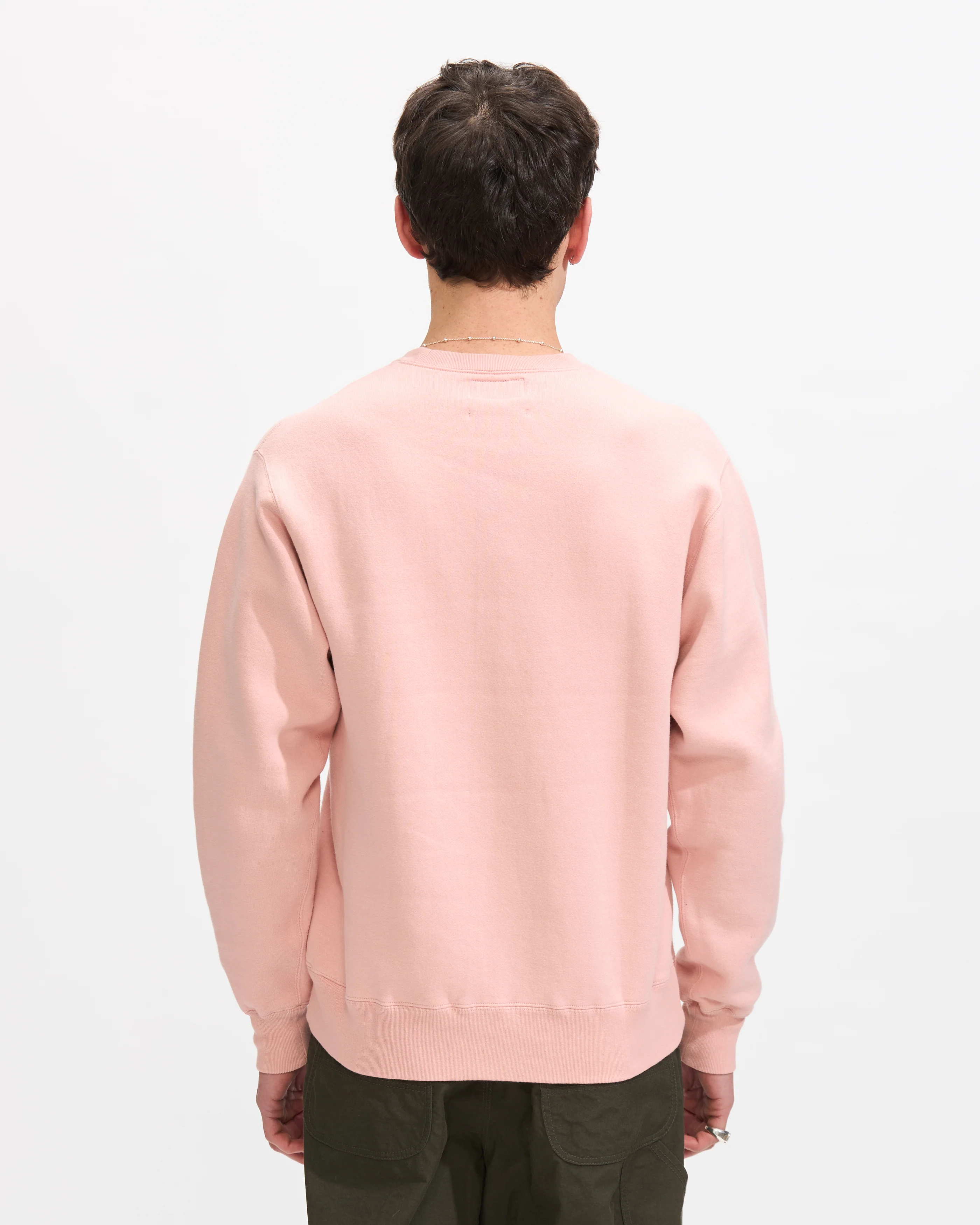 Sweat Crew Raised Back in Pink - Image 3