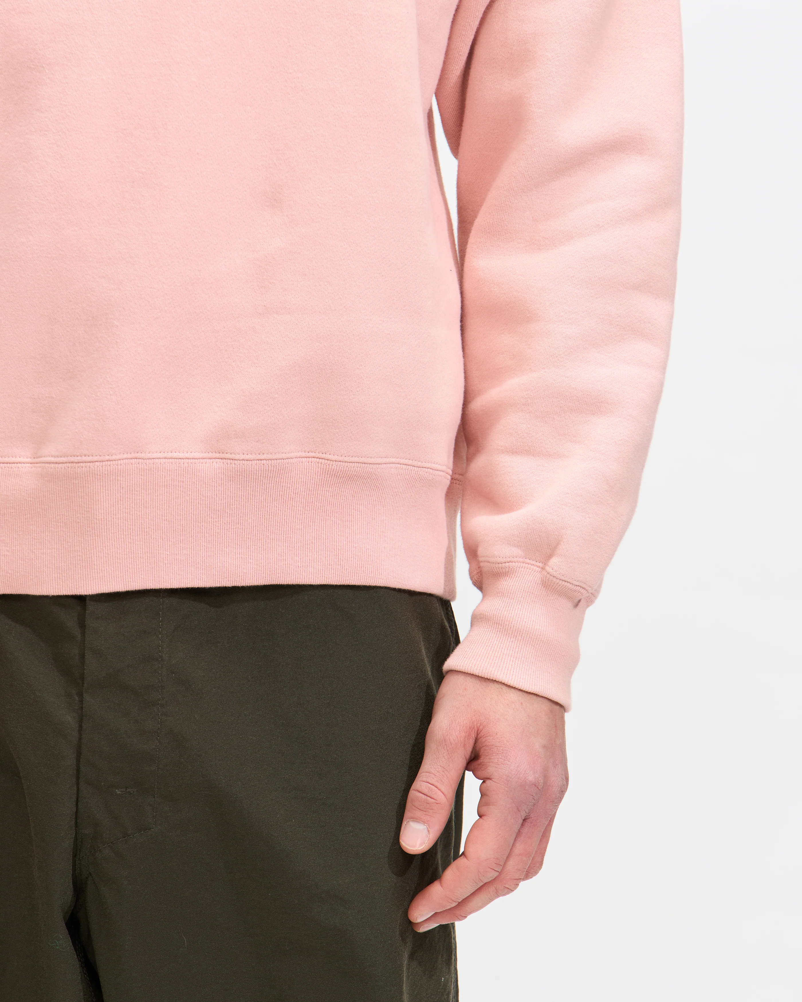 Sweat Crew Raised Back in Pink - Image 4