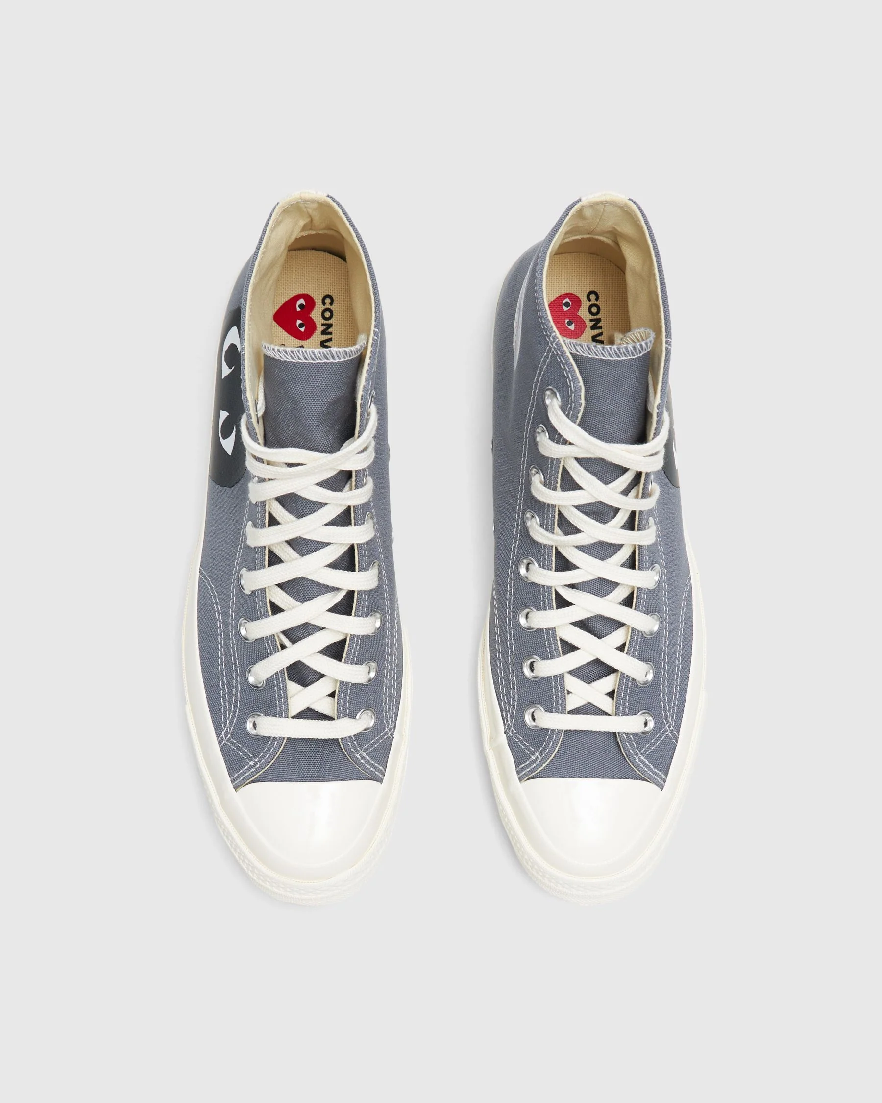 Black Heart Chuck Taylor All Star '70 High in Grey - Image 2