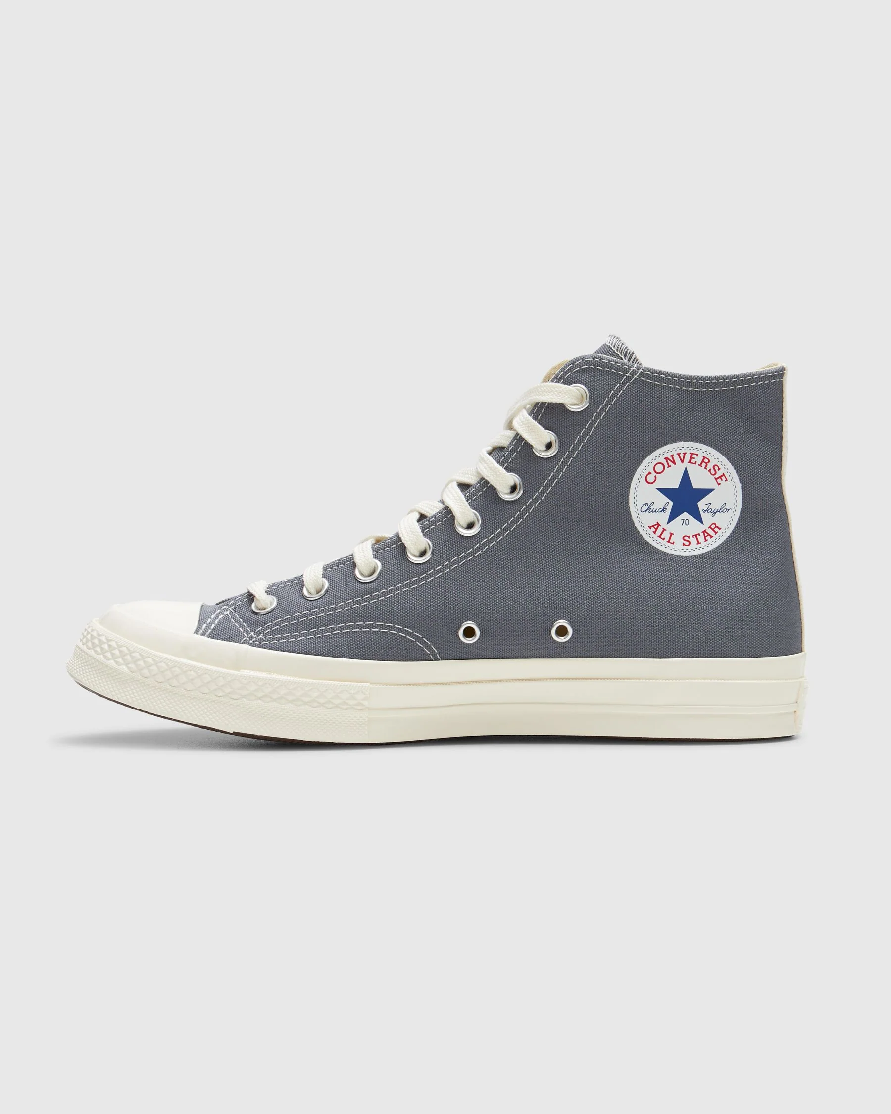Black Heart Chuck Taylor All Star '70 High in Grey - Image 5