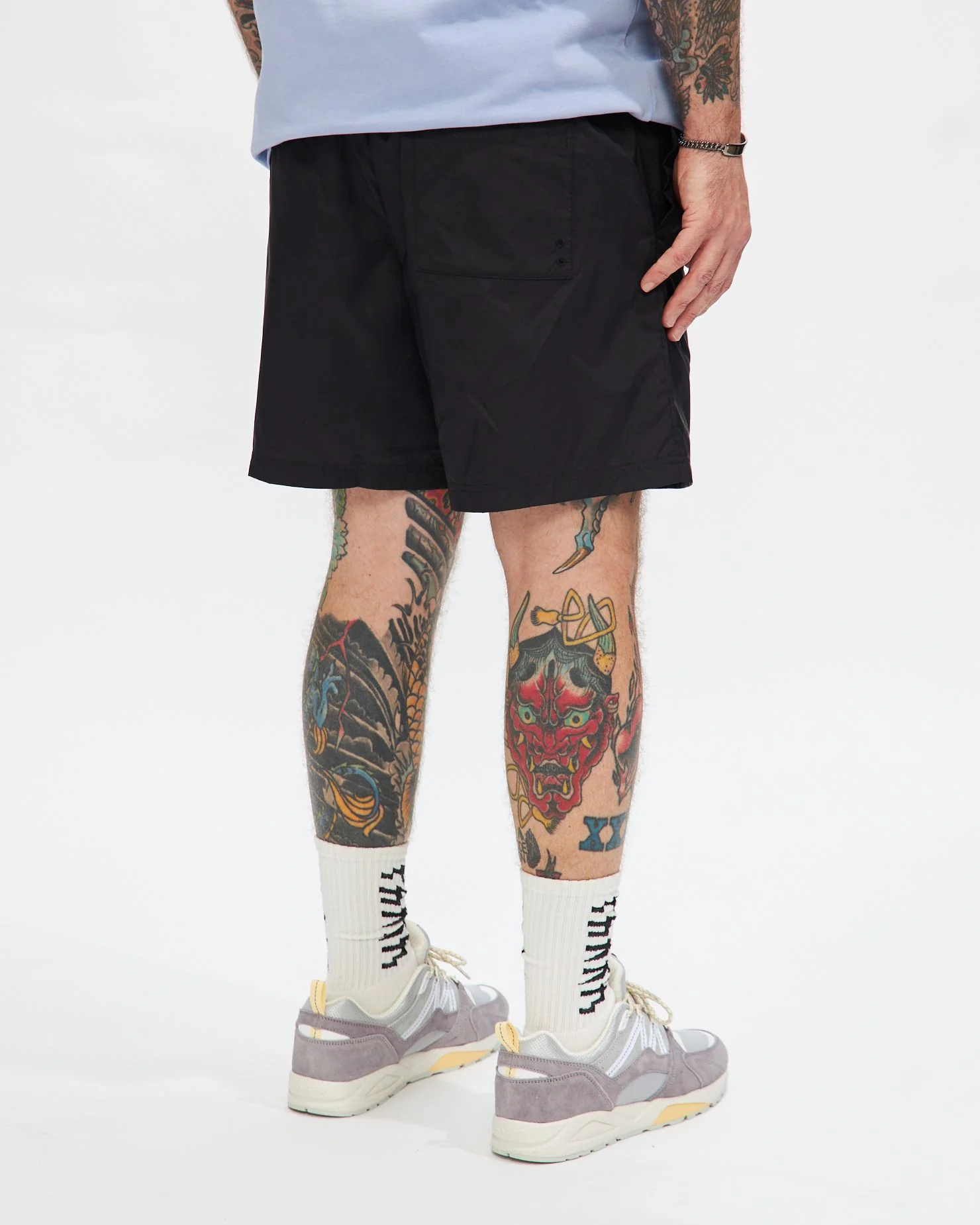 Bobby Swim Shorts in Black - Image 3