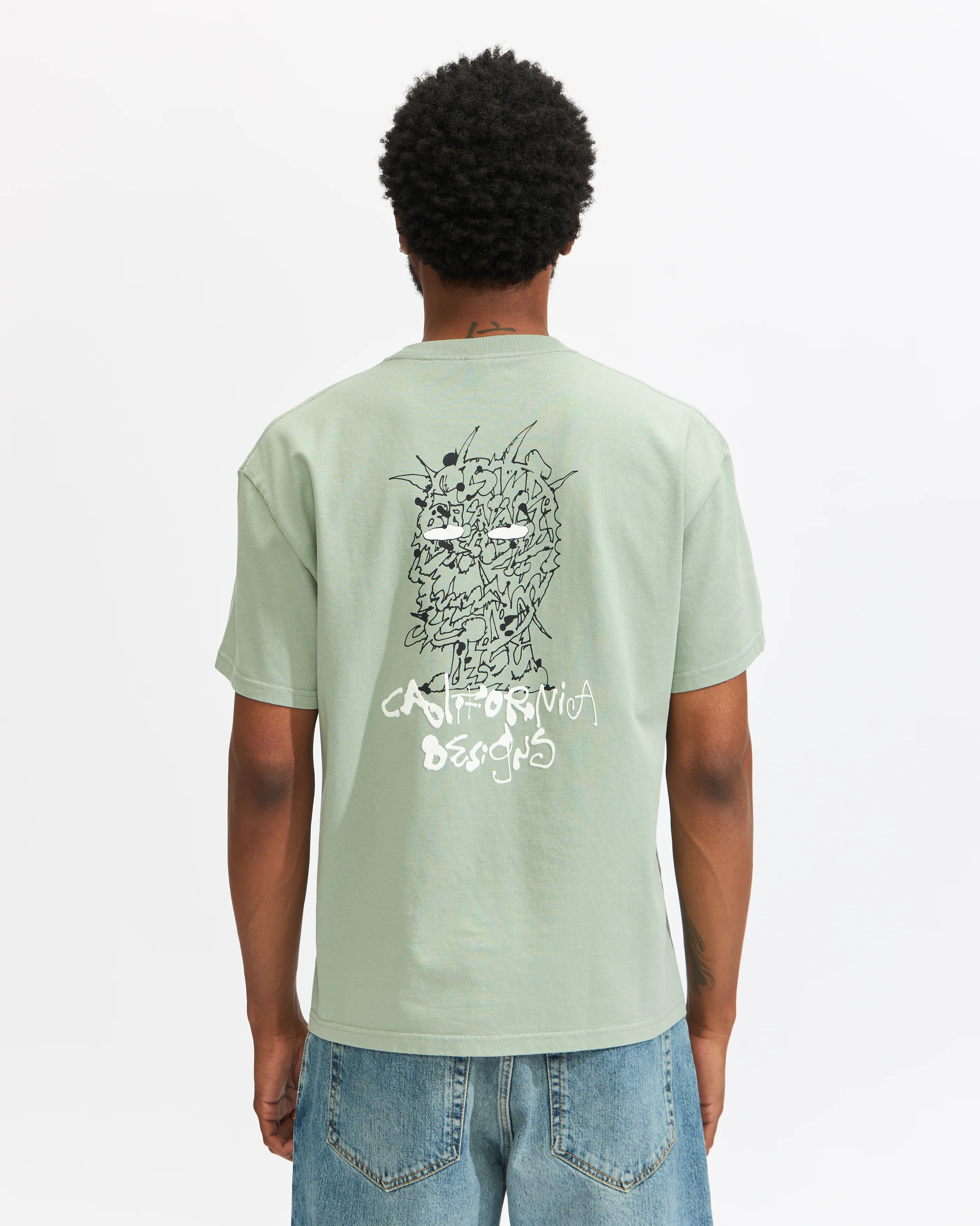 Skram T-Shirt in Seafoam - Image 3