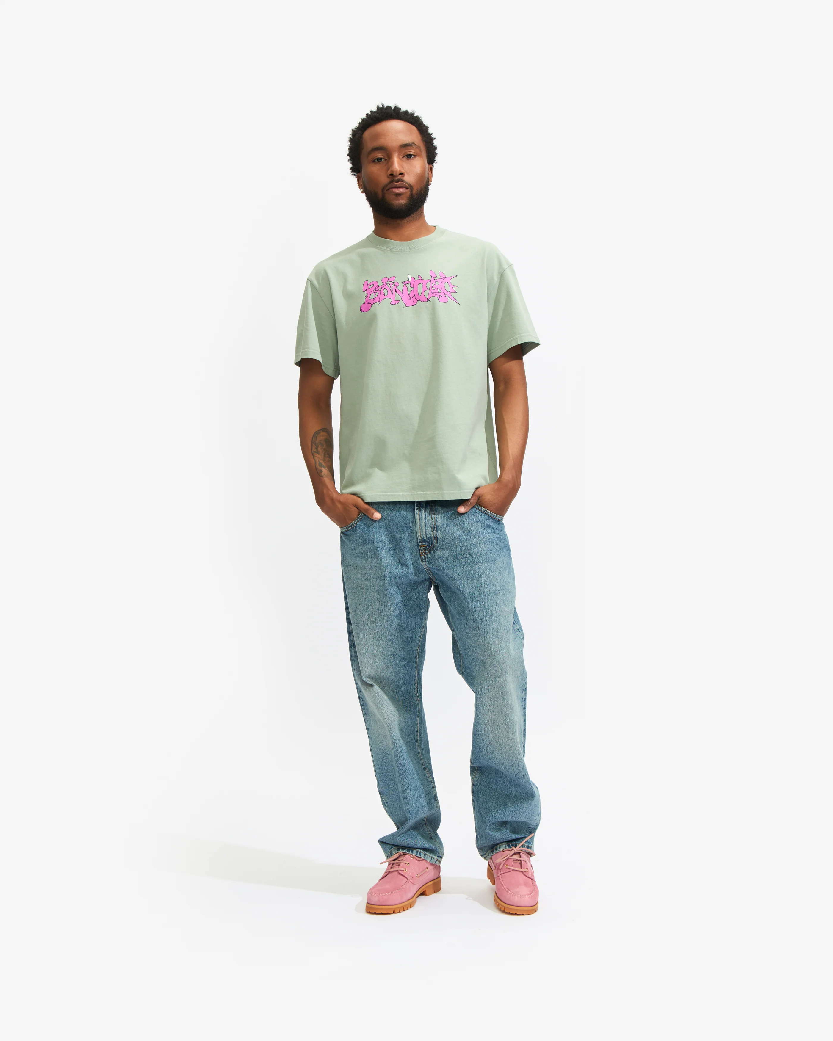 Skram T-Shirt in Seafoam - Image 5
