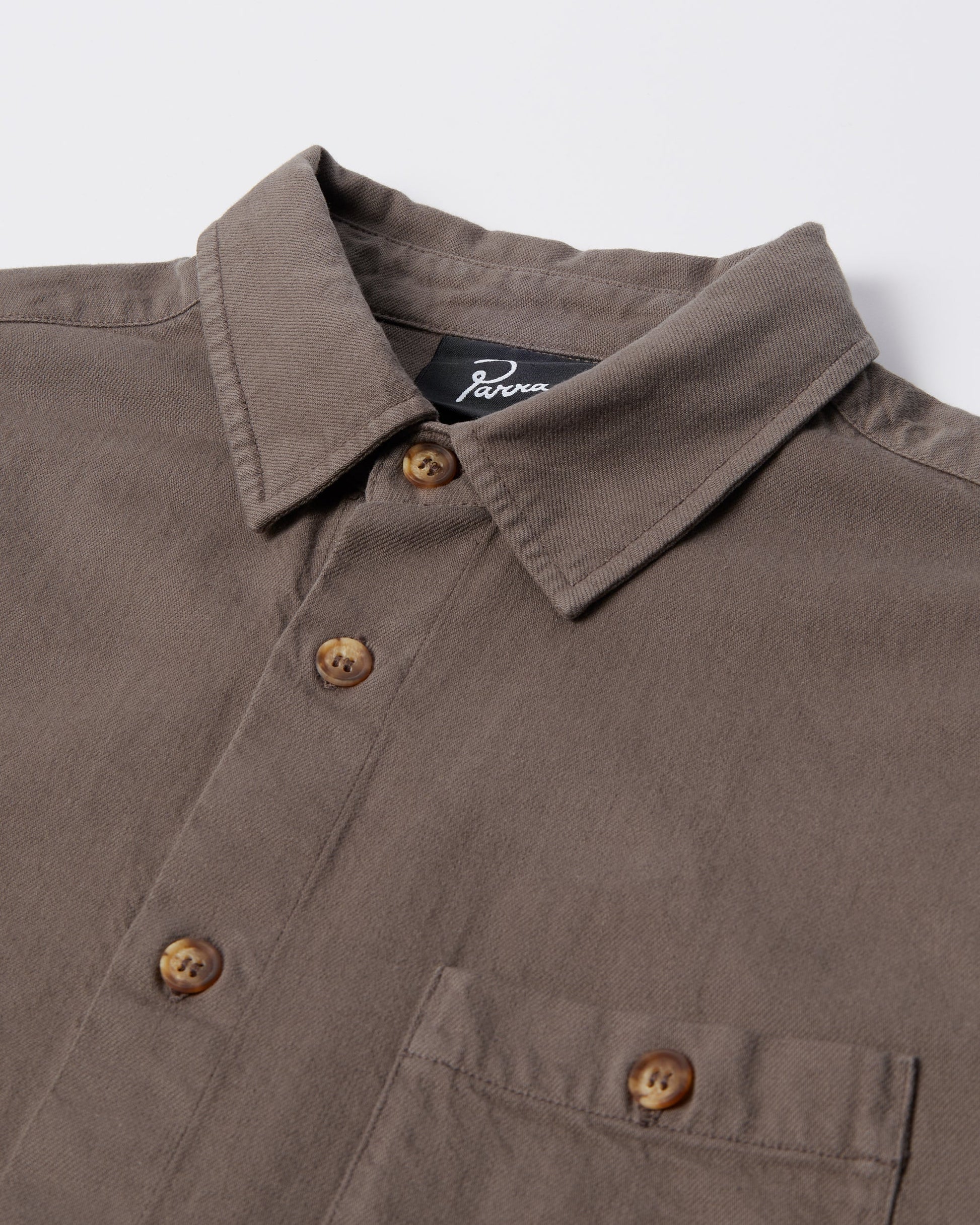 Crooked Face Short Sleeve Shirt in Brown - Image 3