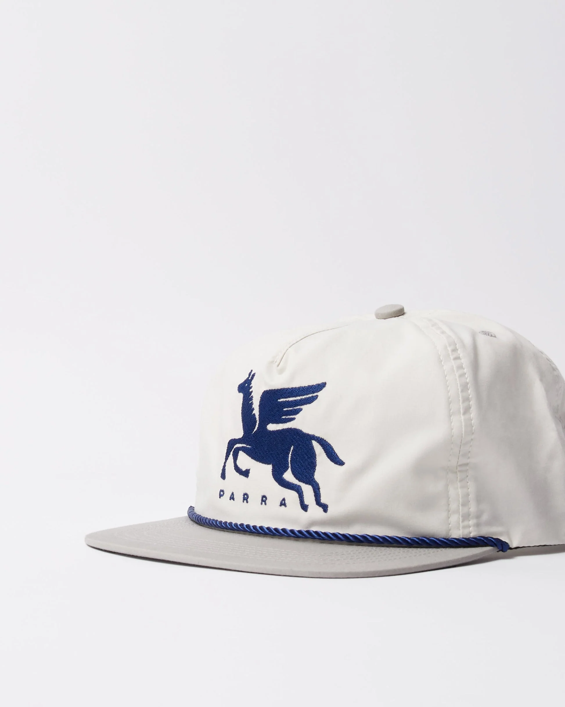 Gasoline 5 Panel Hat in Grey - Image 3