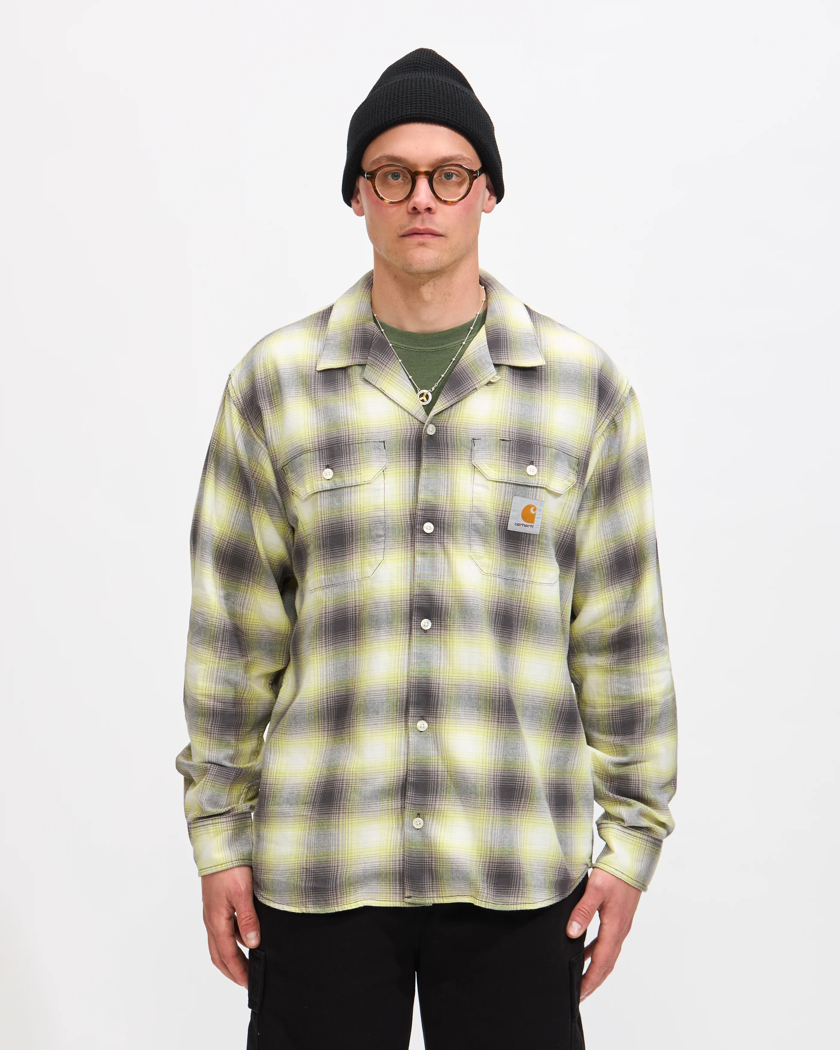 Blanchard Shirt in Arctic Lime