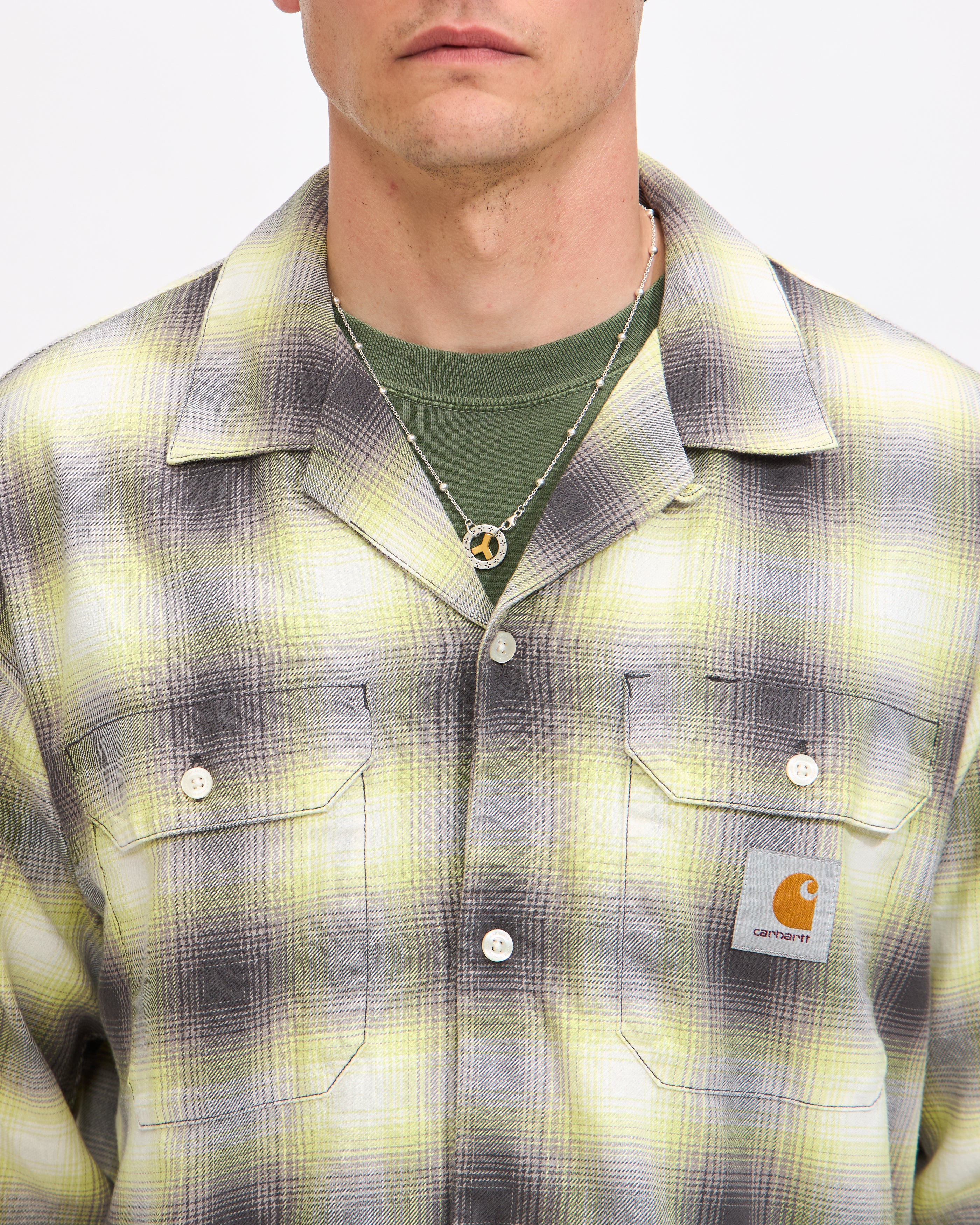 Blanchard Shirt in Arctic Lime - Image 2