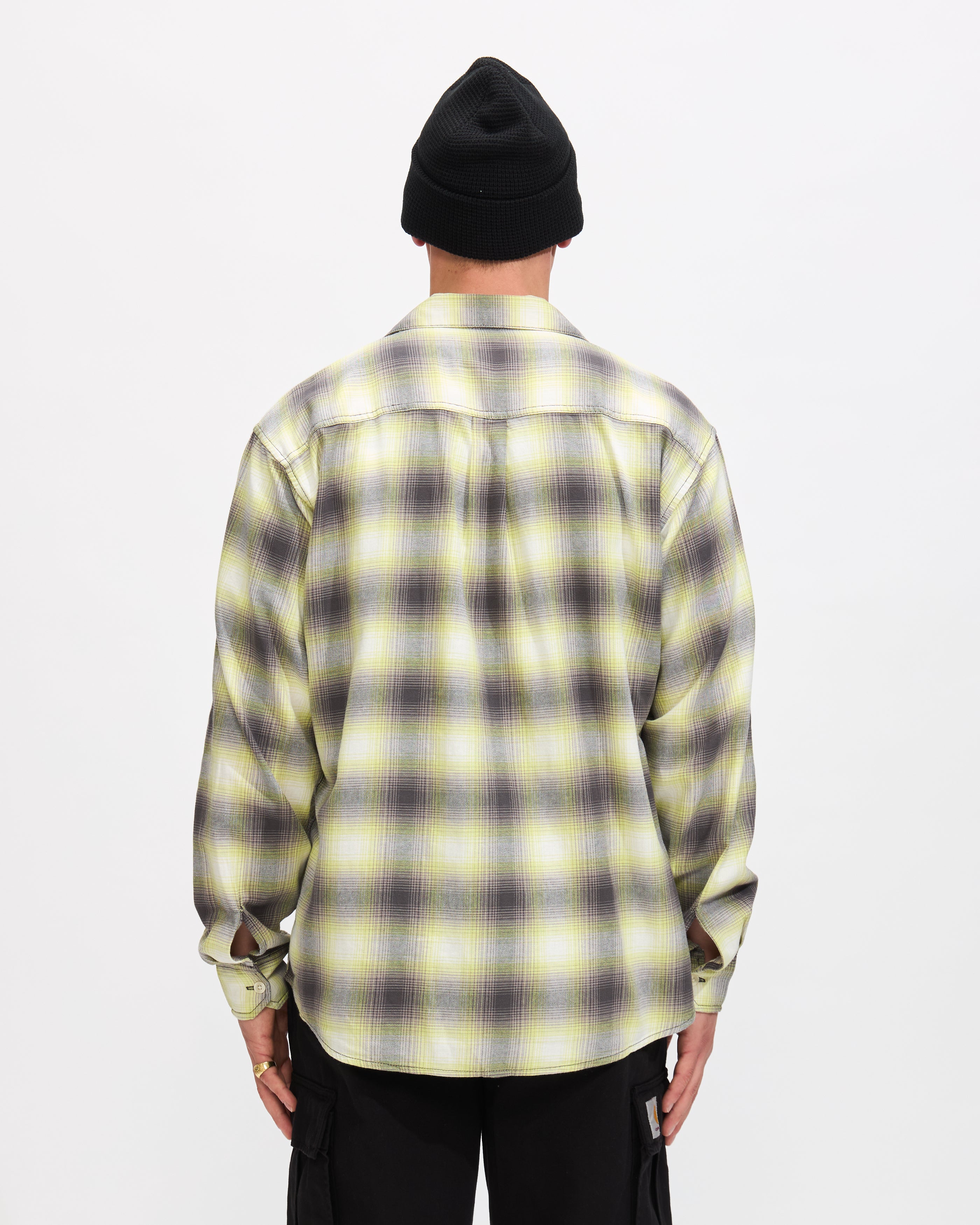 Blanchard Shirt in Arctic Lime - Image 3