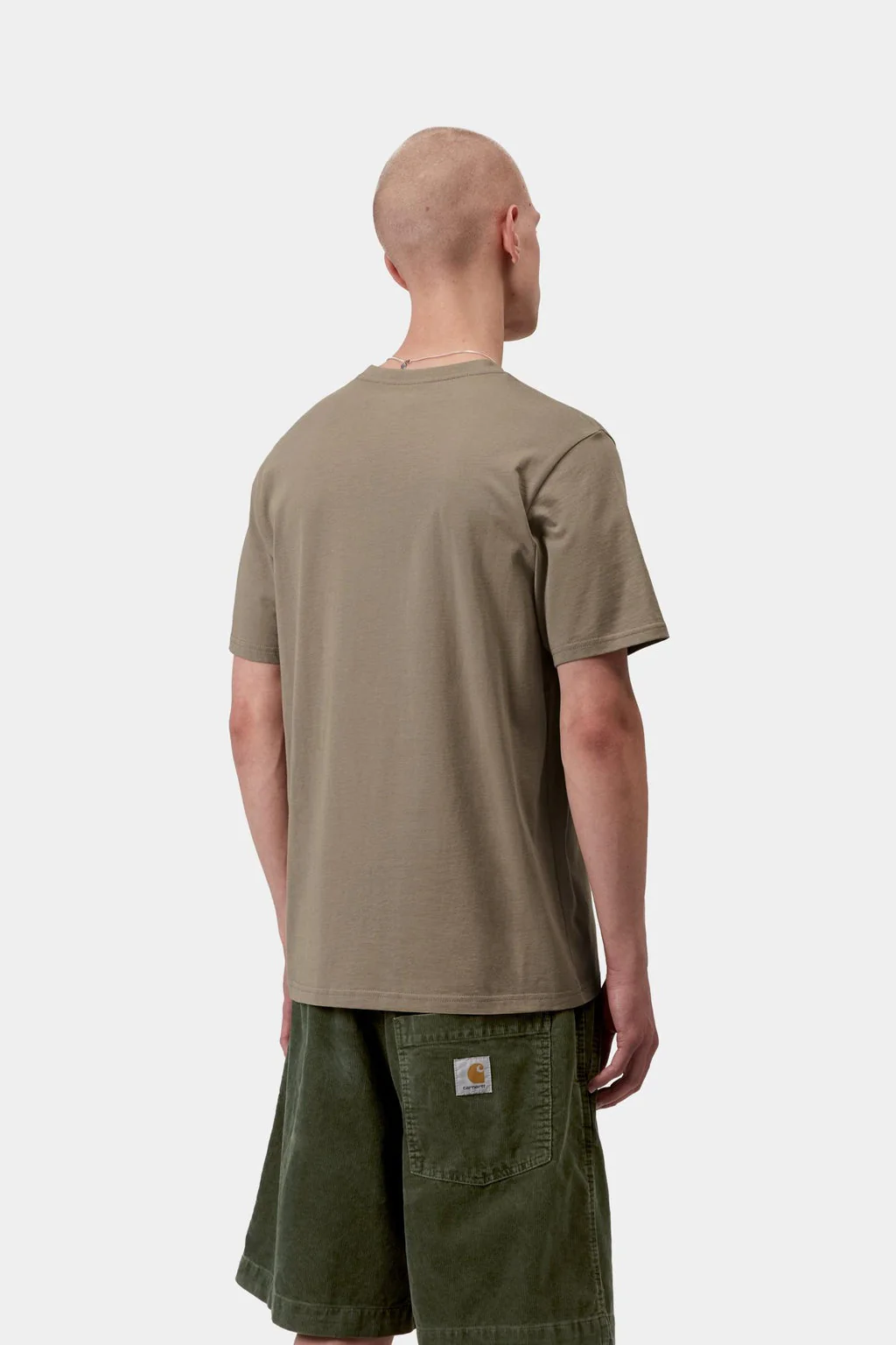 S/S Pocket Tee in Iron - Image 3