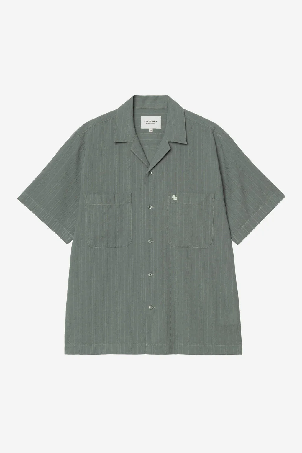 Short Sleeve Gareth Shirt in Velvet Green