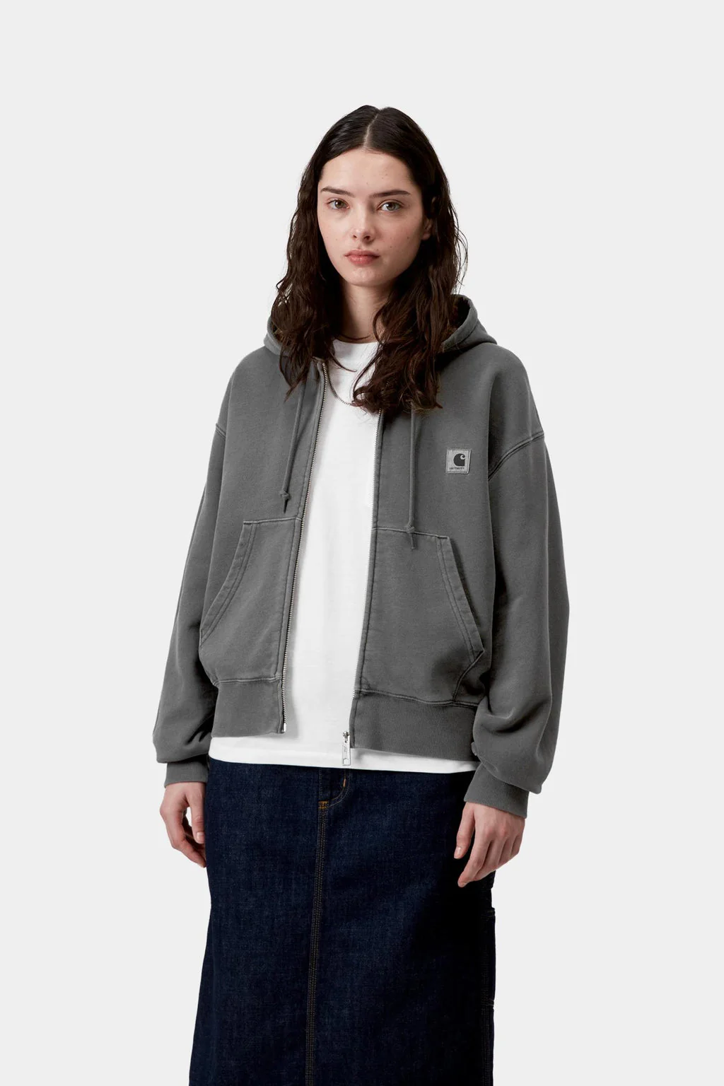 Women's Hooded Nelson Jacket in Black - Image 2