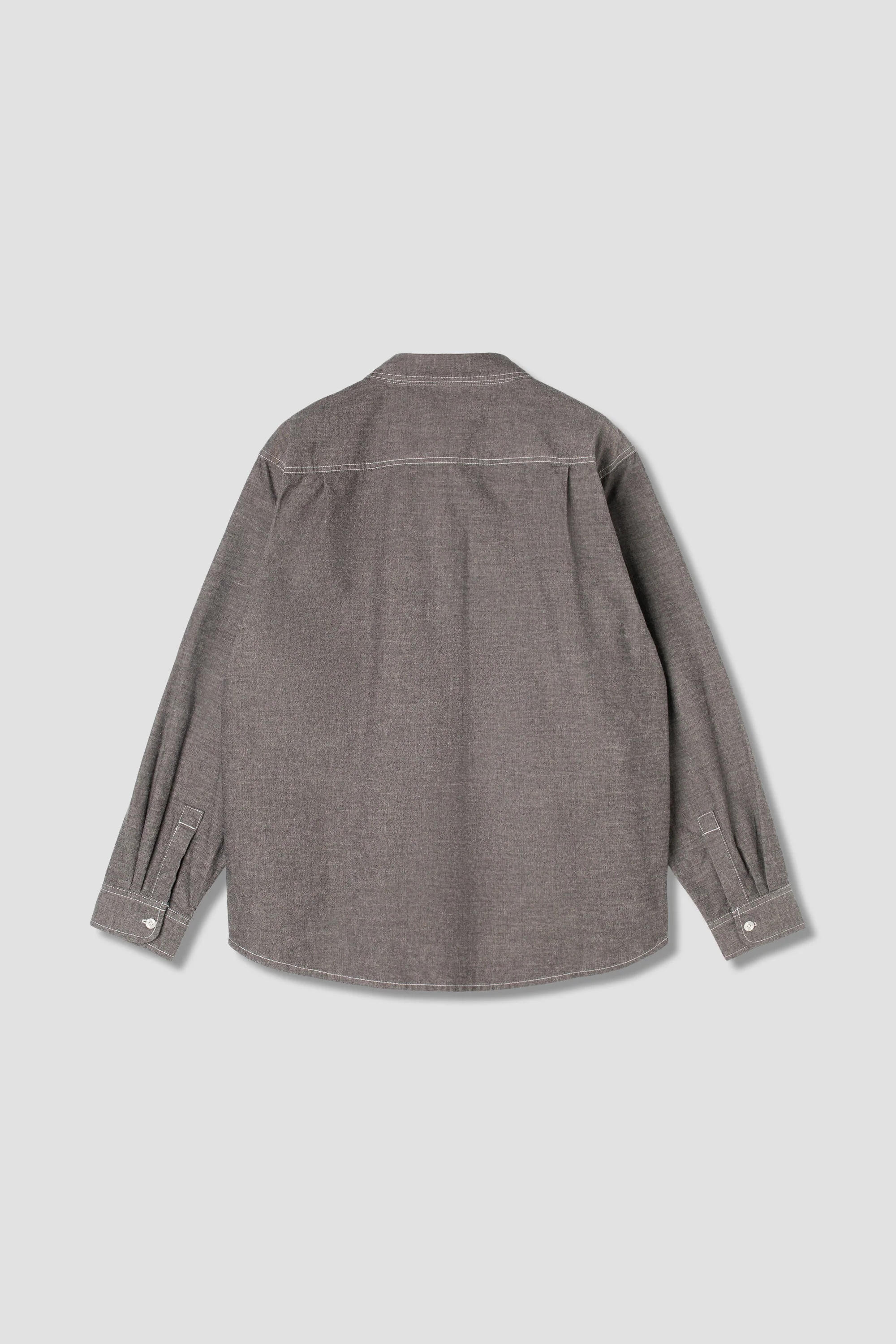 Chambray Shirt in Black - Image 7