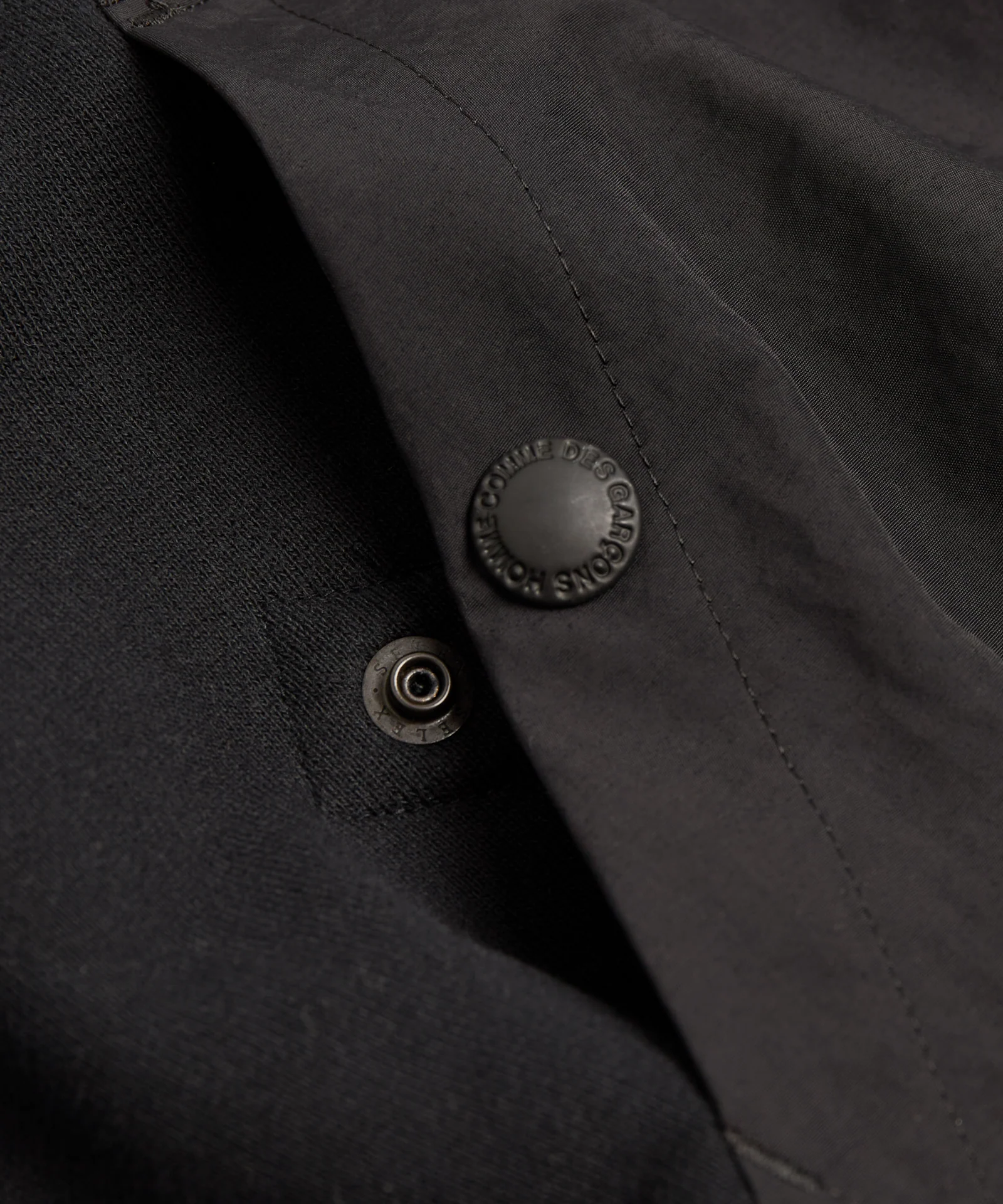 Comme des Garçons x Briefing Hoodie in Black - Image 5