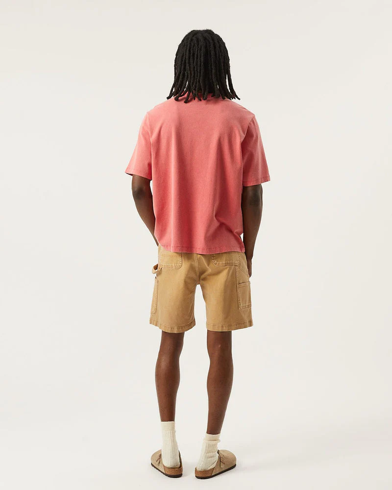 Garment Dye Tee in Red - Image 3