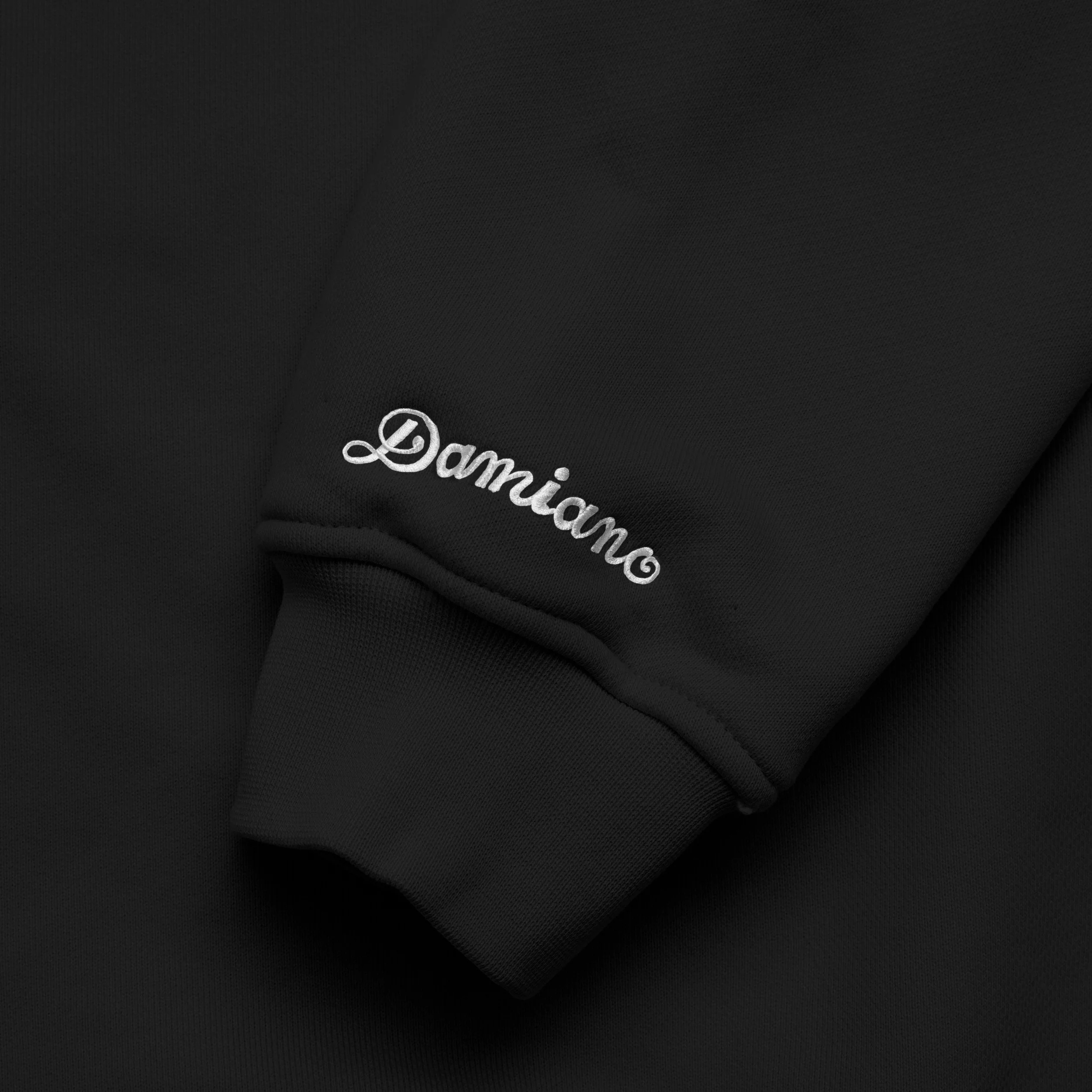 Crewneck Sweatshirt in Black - Image 3