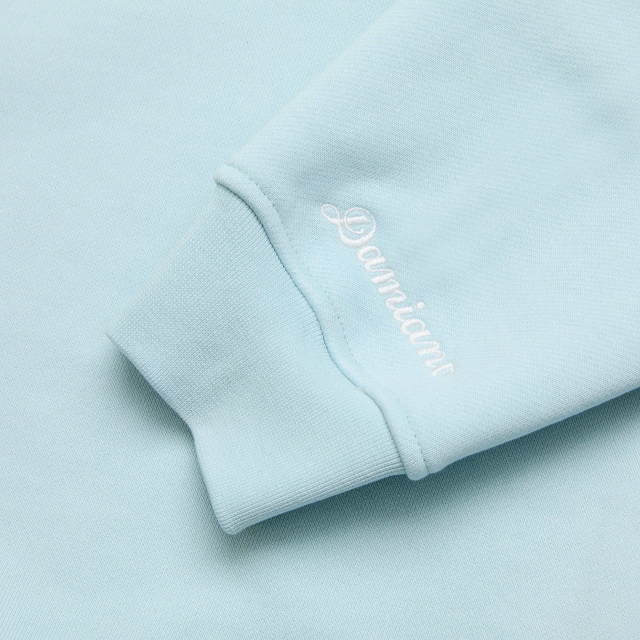 Crewneck Sweatshirt in Powder Blue - Image 3