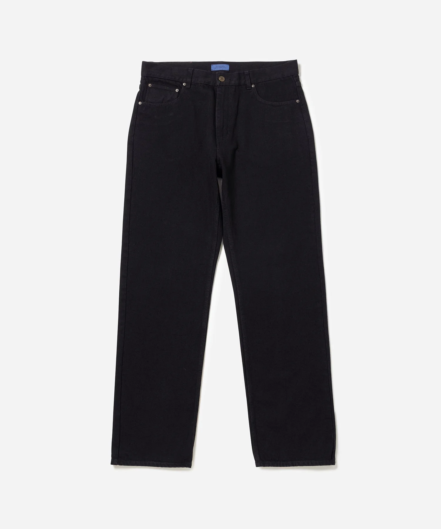 Denim Pant in Black - Image 5
