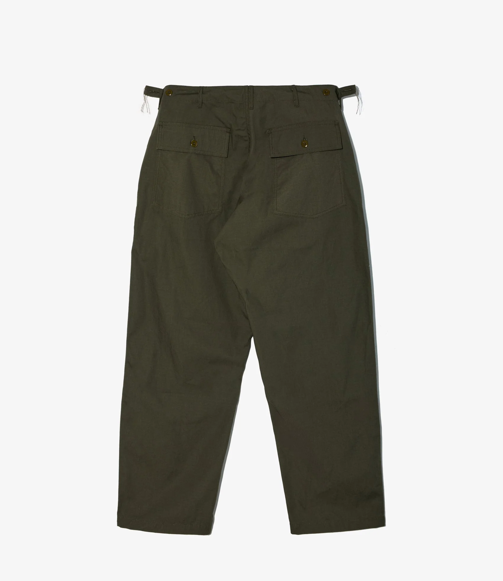 Fatigue Pant in Olive Heavyweight Cotton Ripstop - Image 3