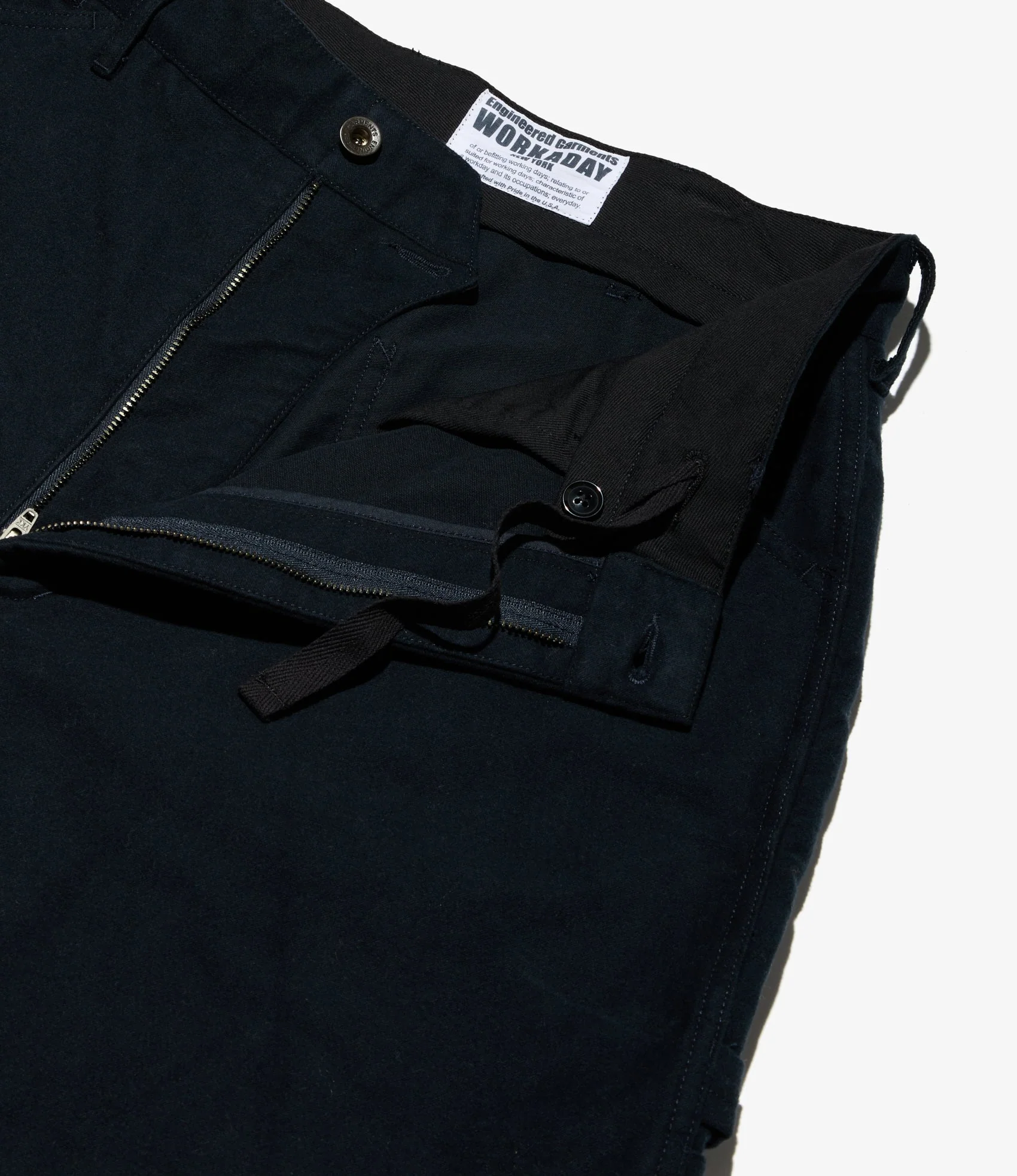 Painter Pant in Dk. Navy Cotton Moleskin - Image 3