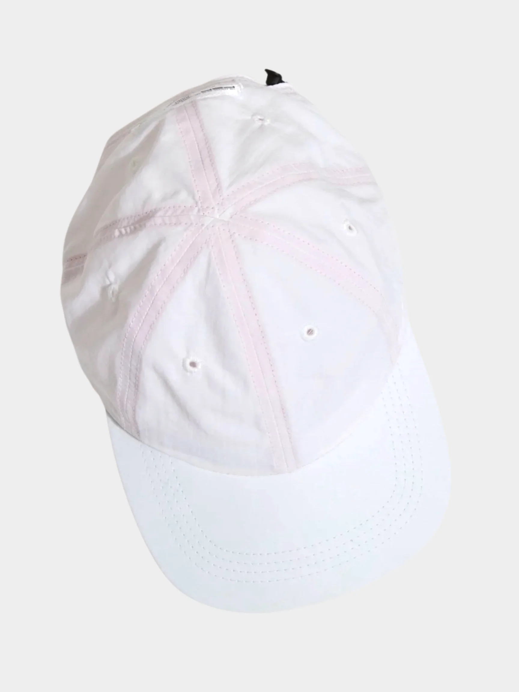 Nylon Cap in White - Image 3