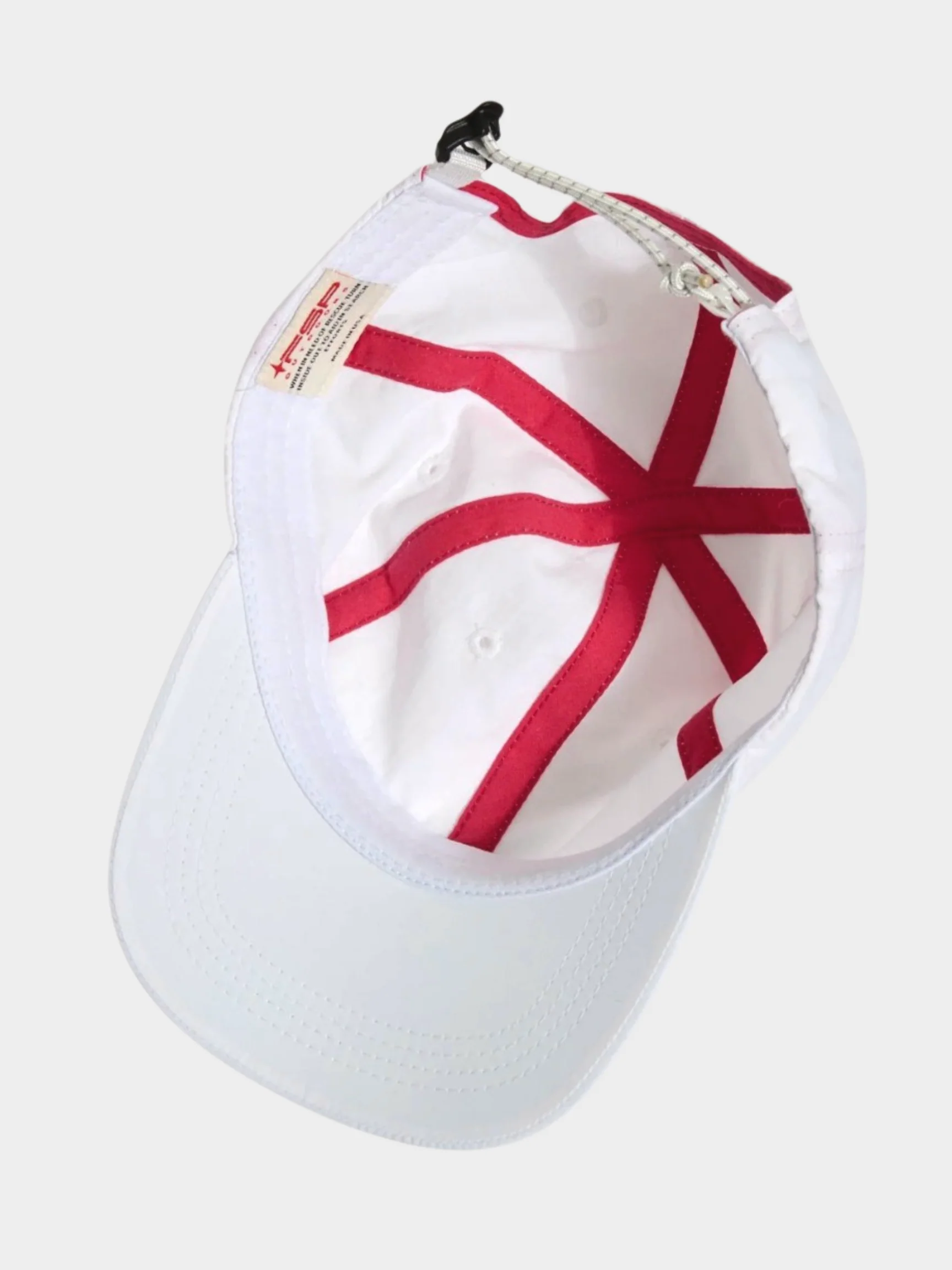 Nylon Cap in White - Image 4
