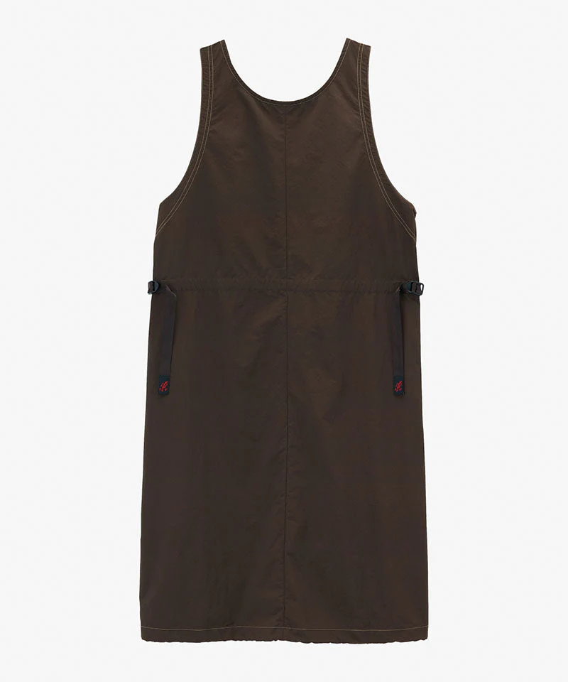 Nylon Dress in Chocolate - Image 5