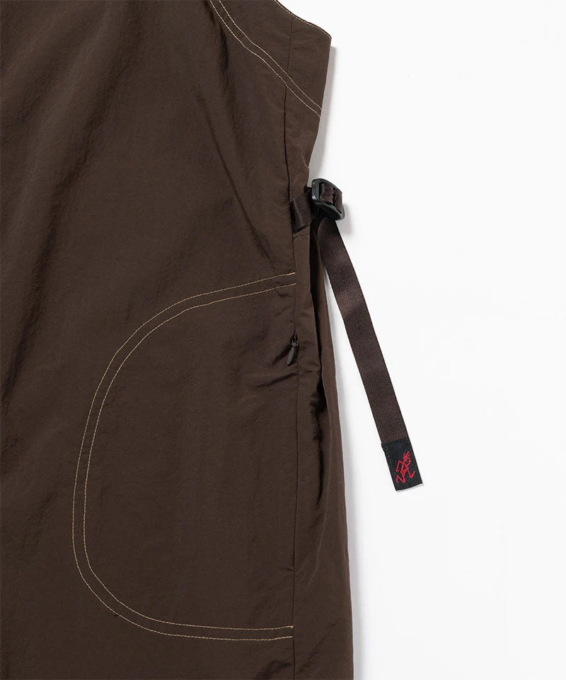 Nylon Dress in Chocolate - Image 6