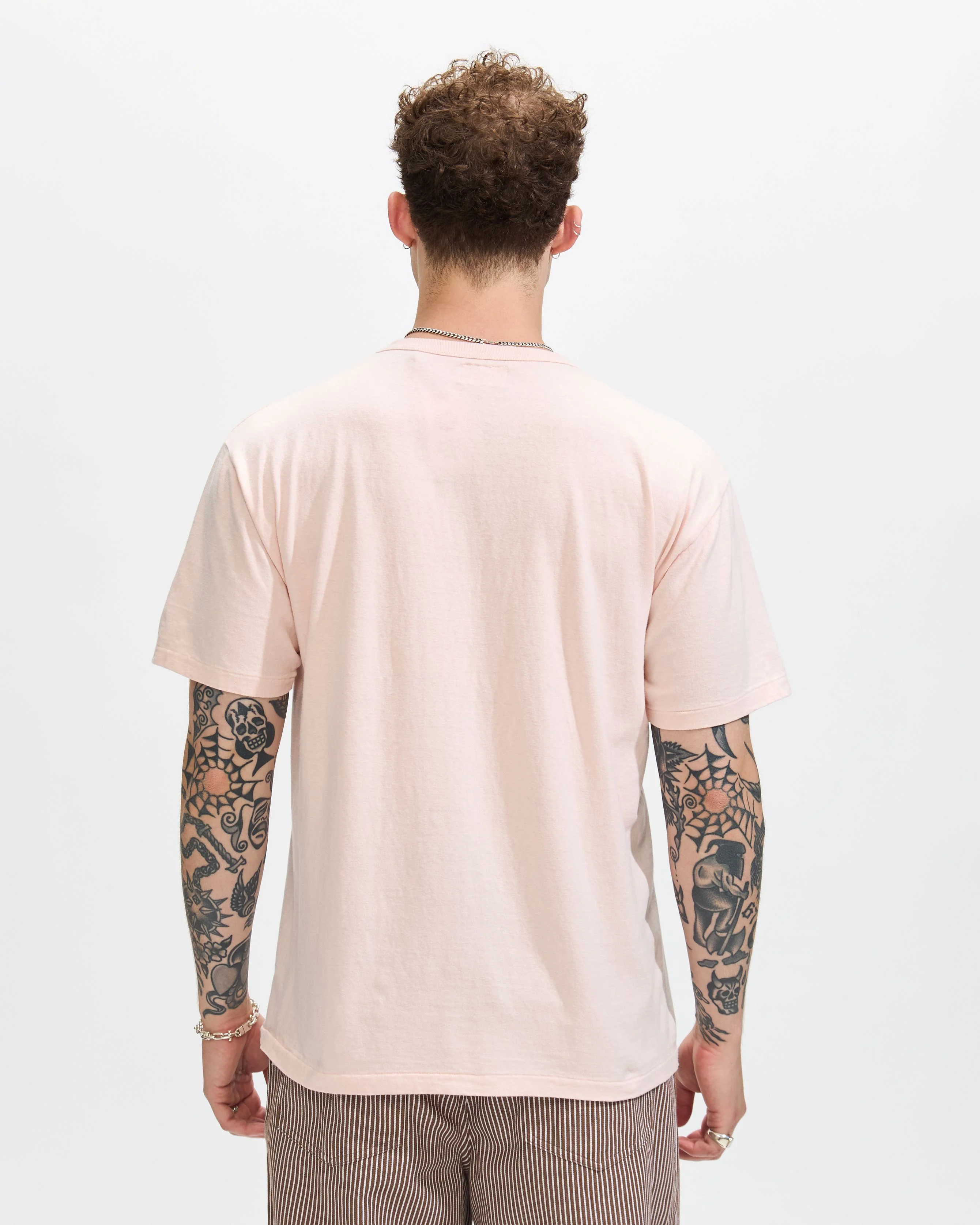 Haleiwa SS Tee in Mauve Chalk - Image 4