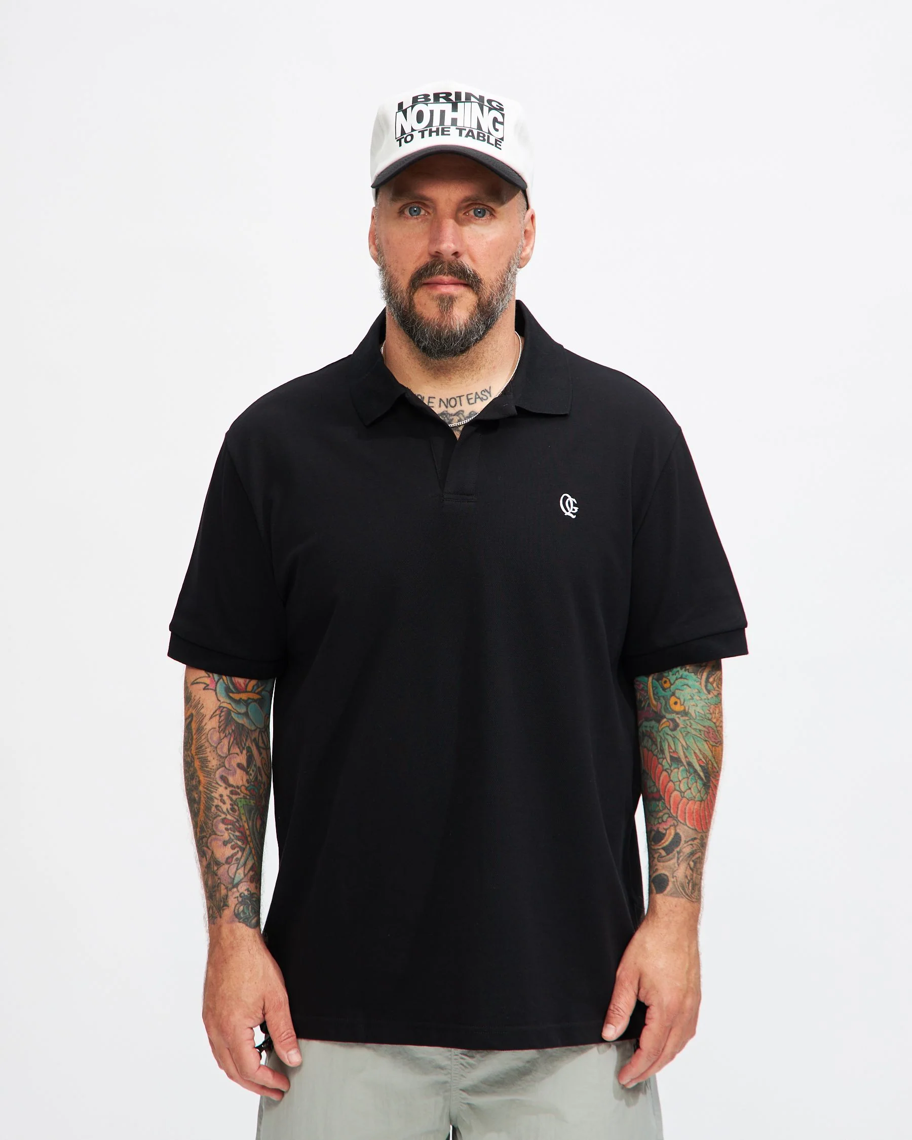 Heritage Polo in Black
