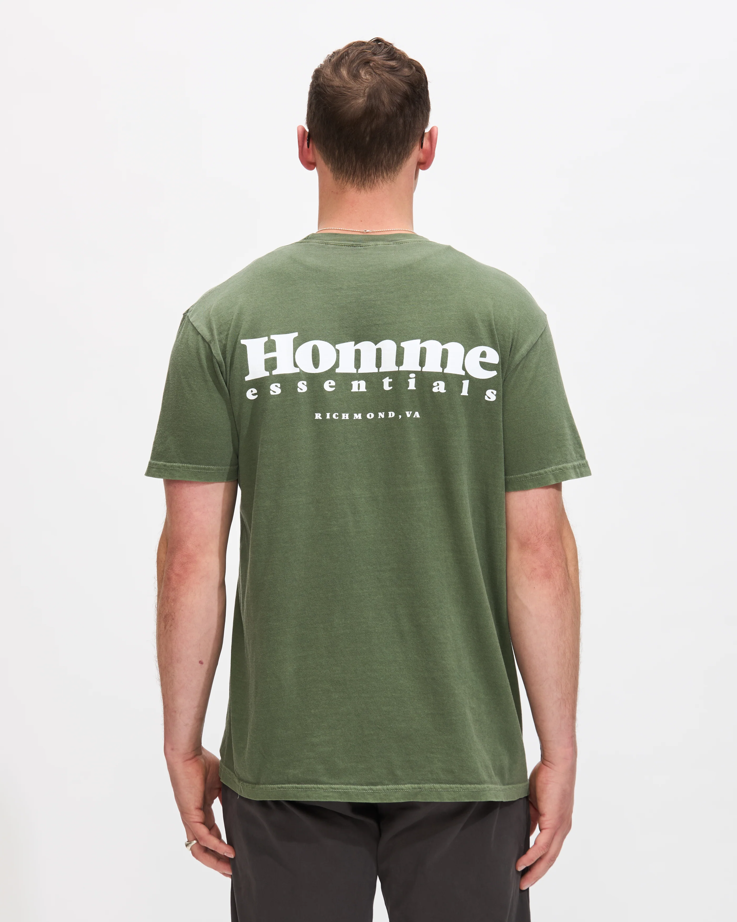 Homme Shop Tee in Hemp - Image 3