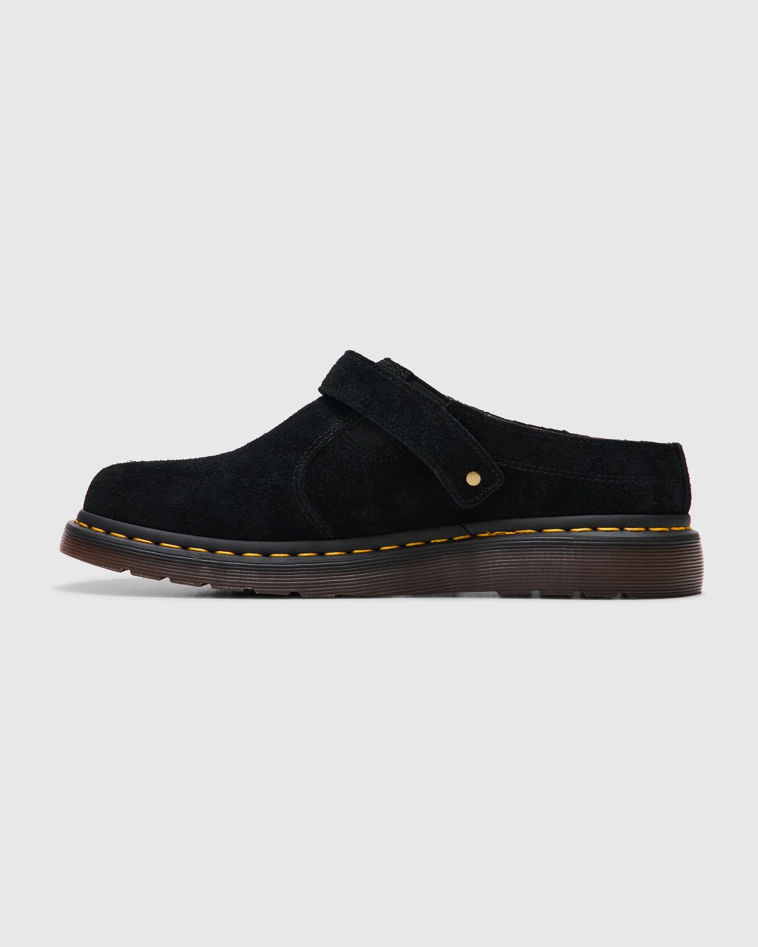 Isham Slingback Mule in Black Desert Oasis Suede - Image 4
