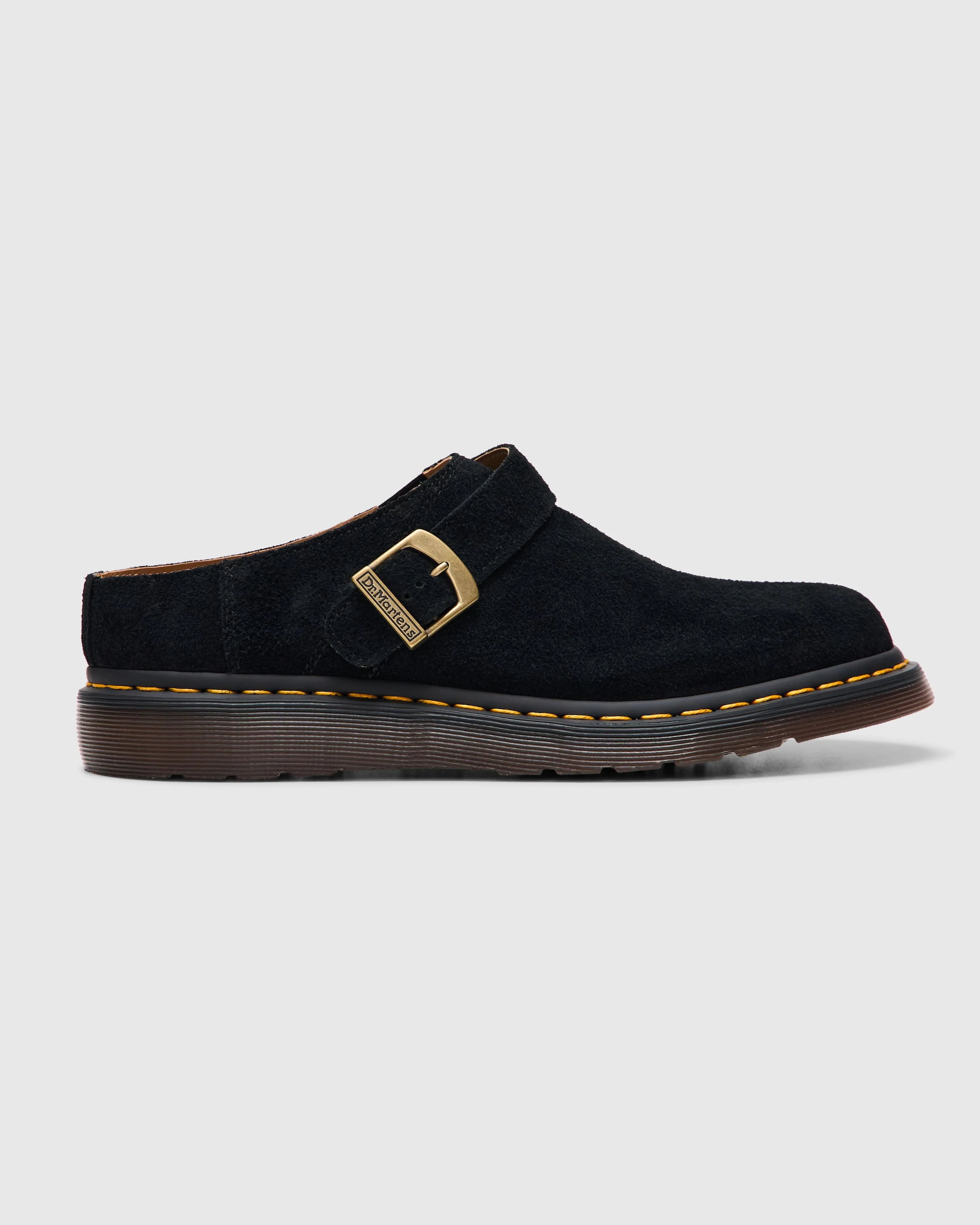 Isham Slingback Mule in Black Desert Oasis Suede - Image 5