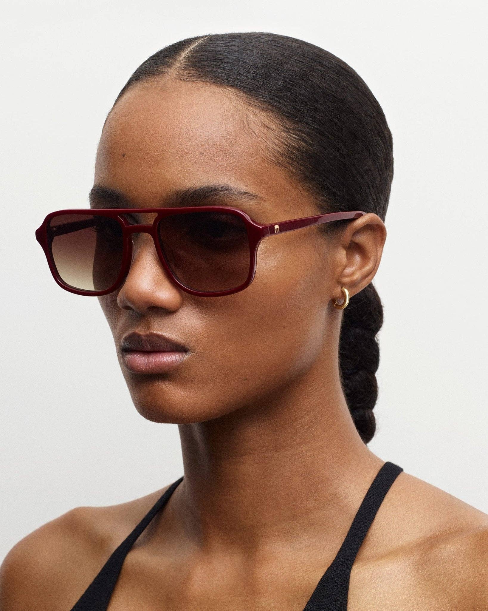Jane Sunglasses in Modern Walnut - Image 4