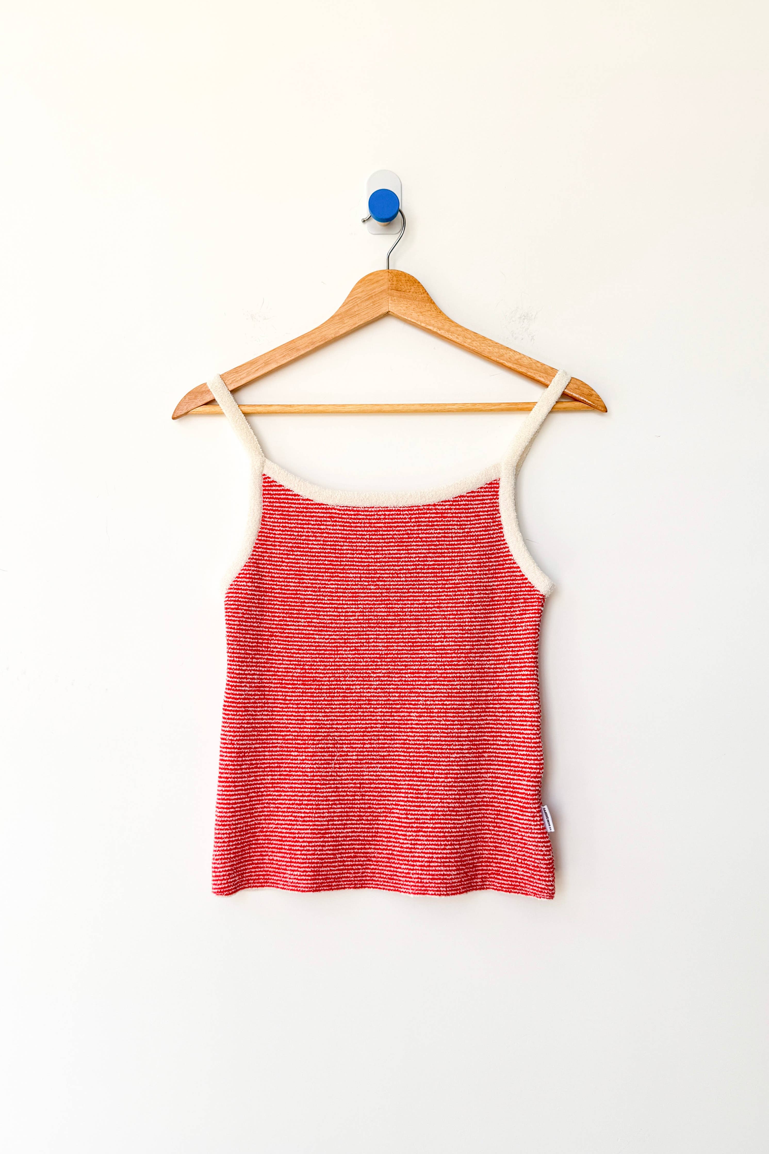 Lily Sweater Cami in Red Stripe