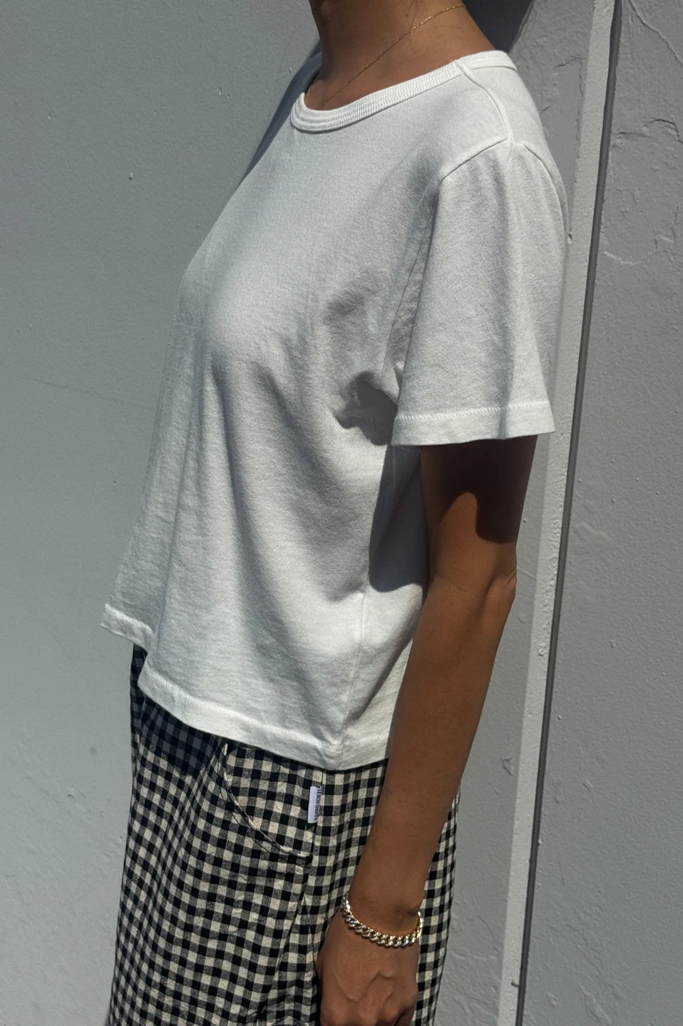 The Boy Tee in Vintage White - Image 3