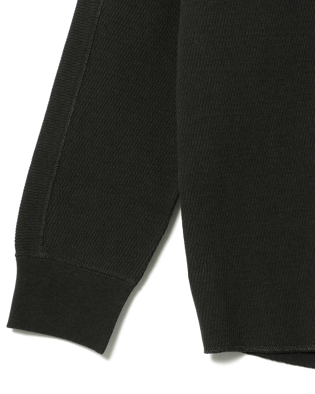 Louis Thermal Hoodie in Sumi Black - Image 10