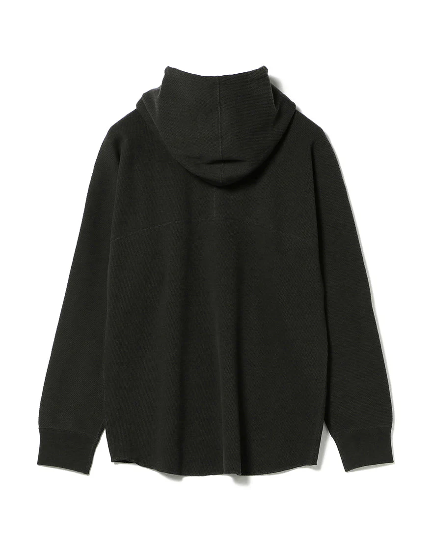 Louis Thermal Hoodie in Sumi Black - Image 8