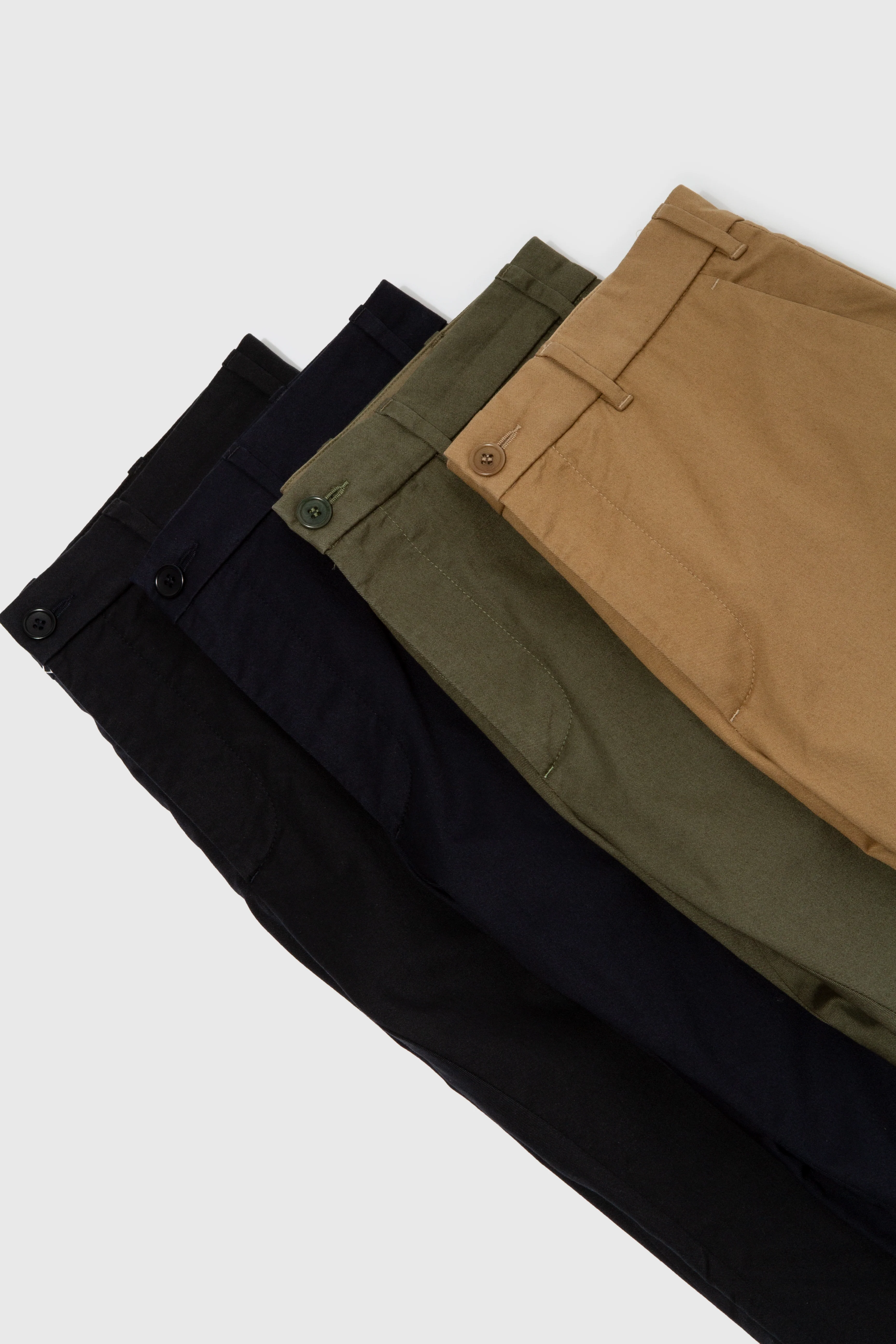 Marcus Light Twill Pant - Navy - Image 6