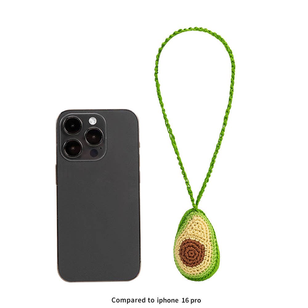 Ice Cream Ivory Crochet Bag Charm - Image 2
