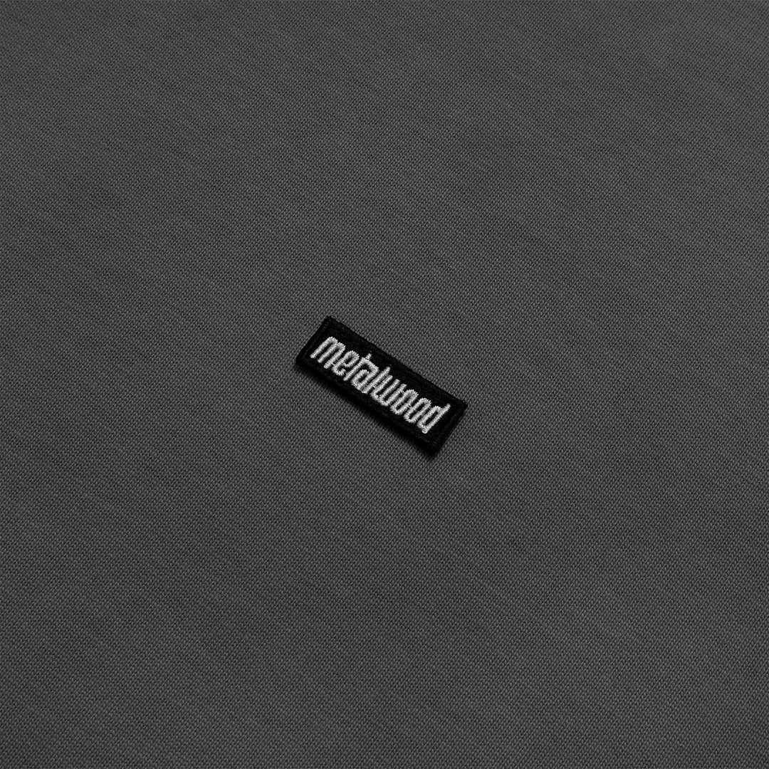 Heavyweight Mini Metal Logo T-Shirt in Tar - Image 2