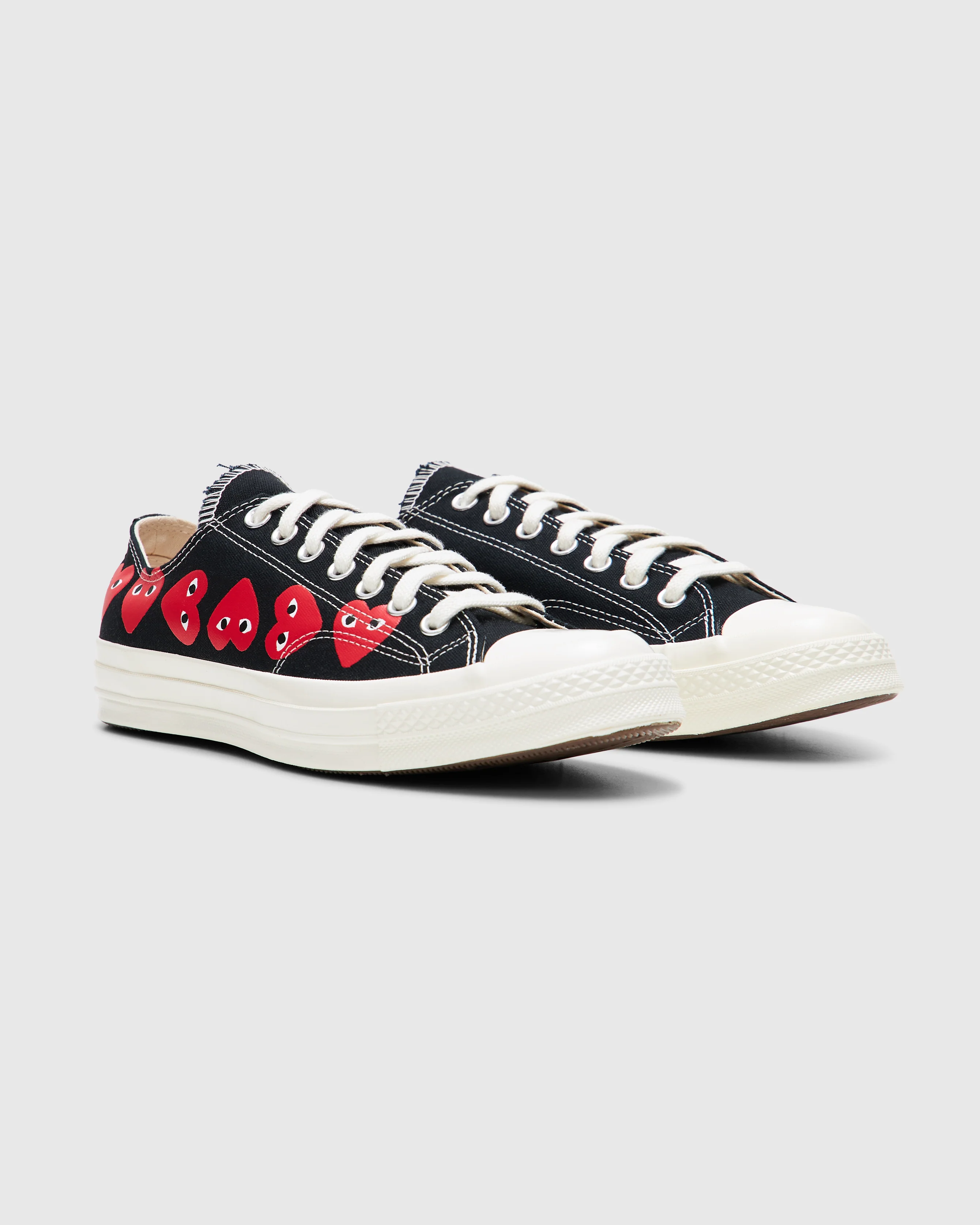 Multi Red Heart Chuck Taylor All Star '70 Low in Black